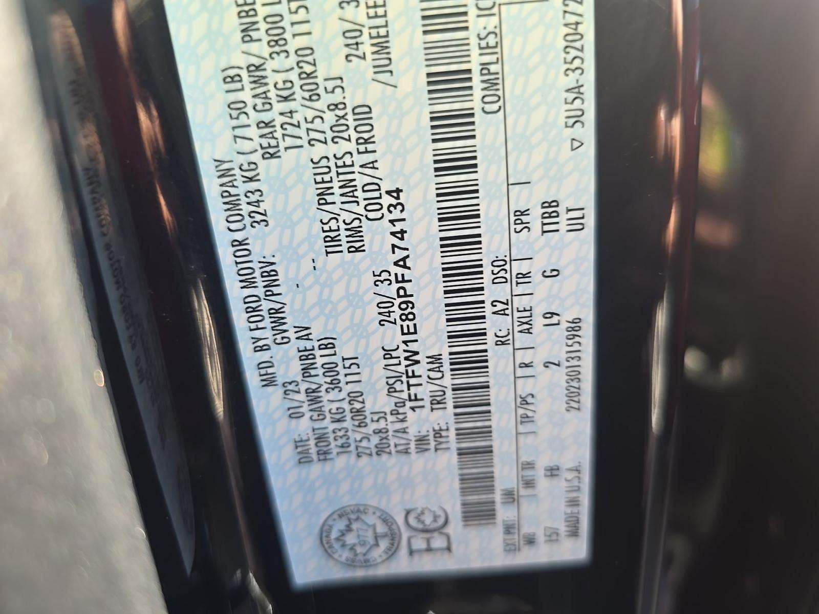 2023 Ford F-150 XLT AWD