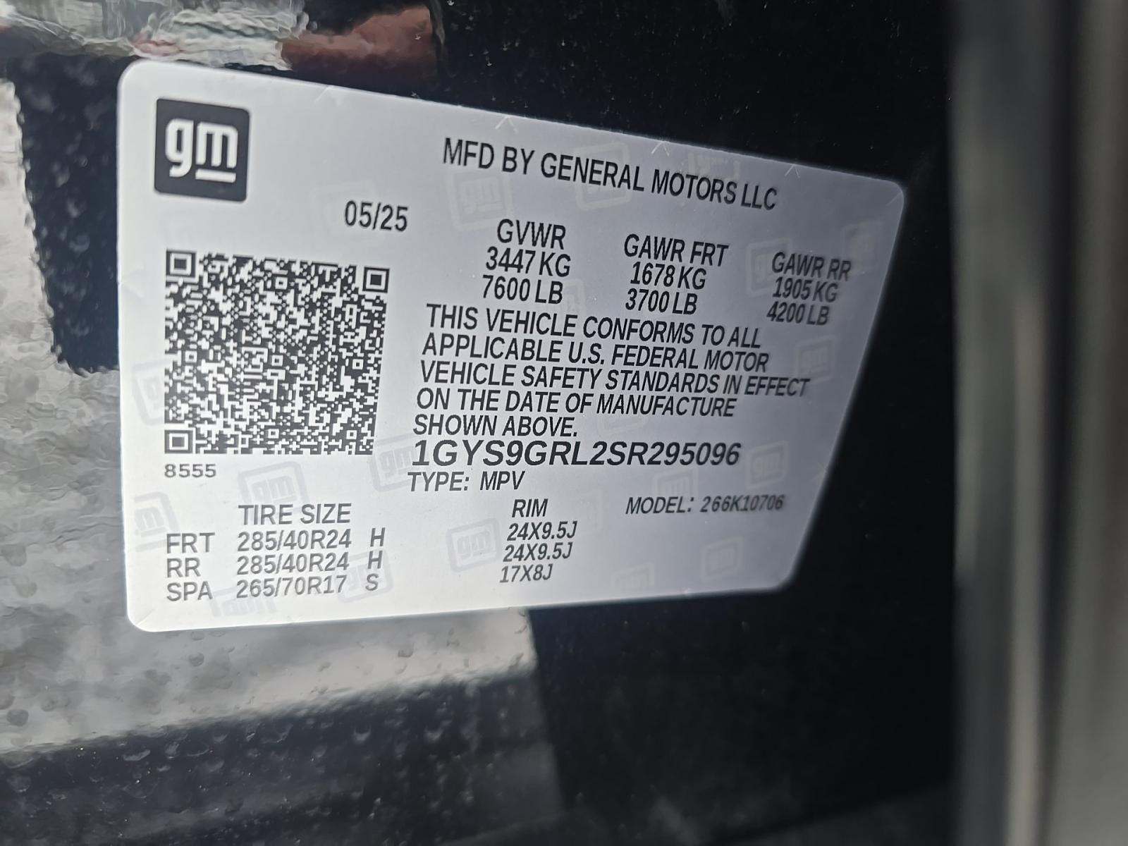 2025 Cadillac Escalade Sport Platinum AWD