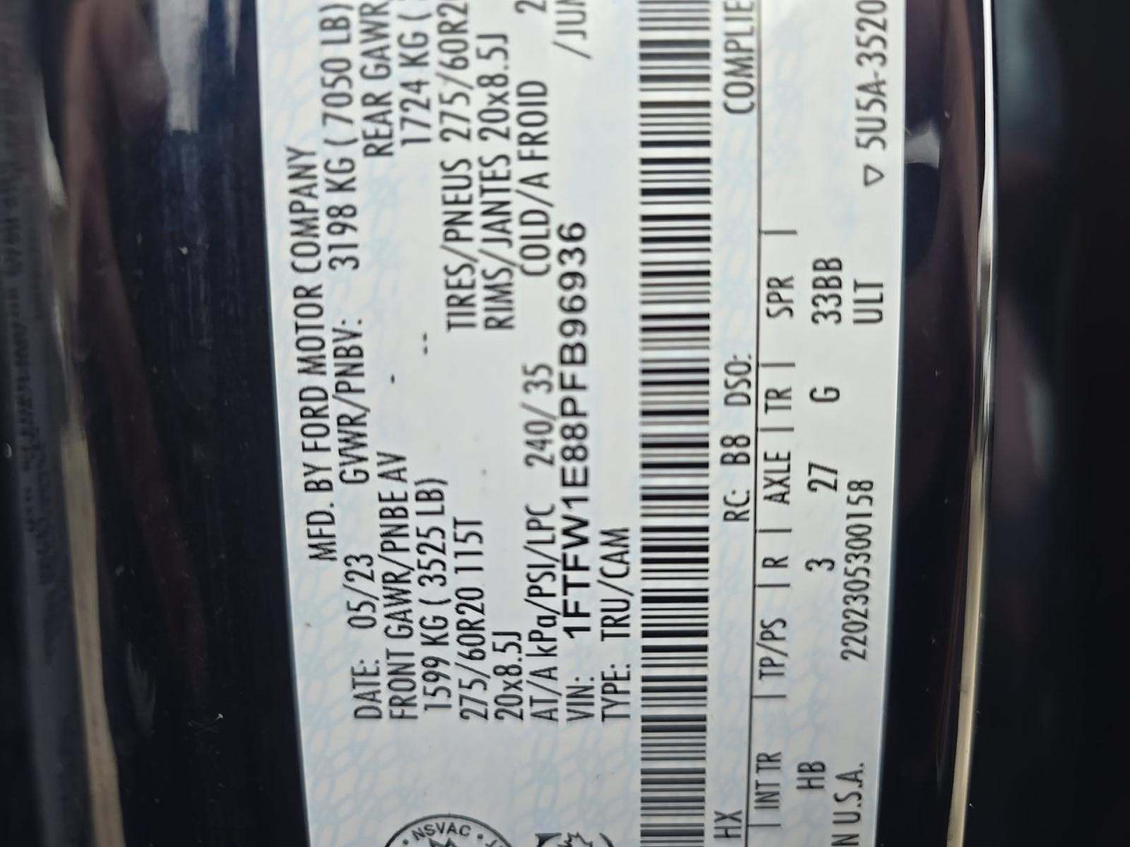 2023 Ford F-150 Lariat AWD