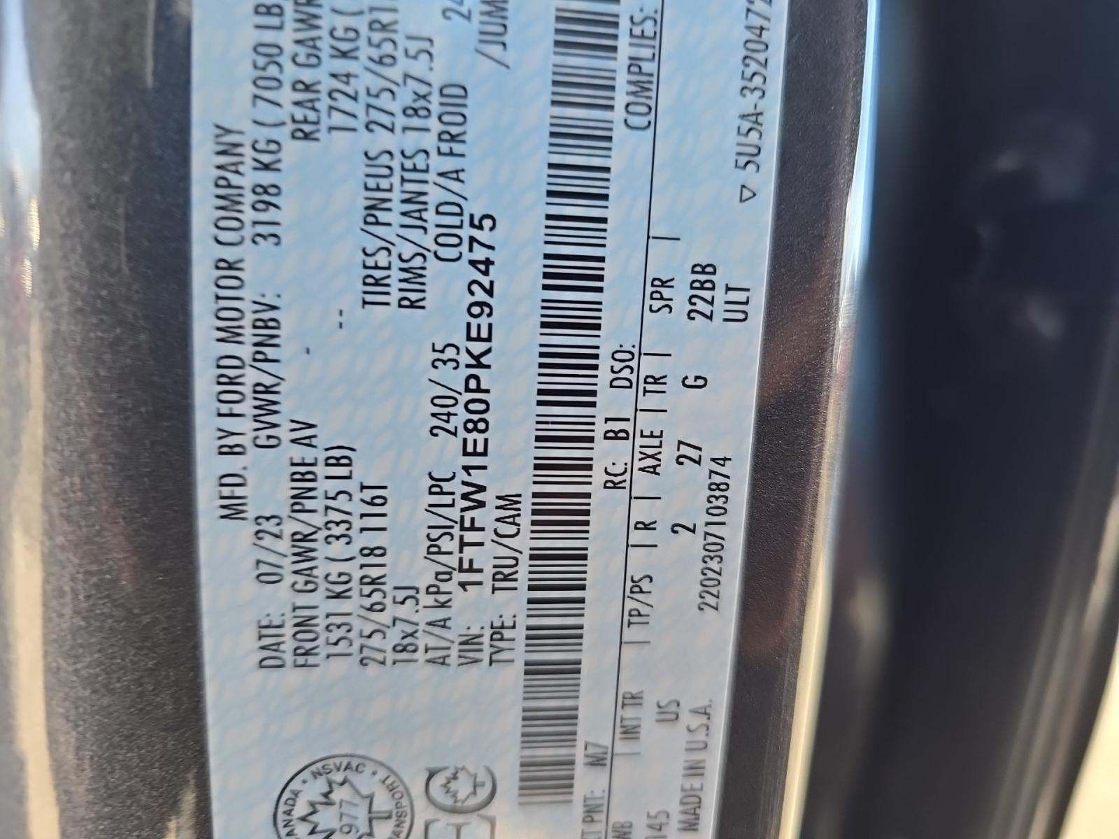 2023 Ford F-150 XLT AWD