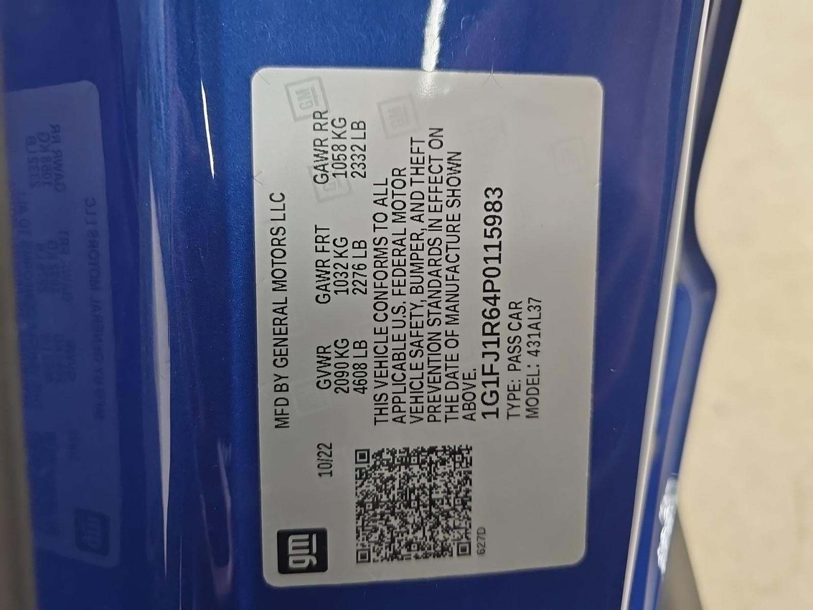 2023 Chevrolet Camaro ZL1 RWD