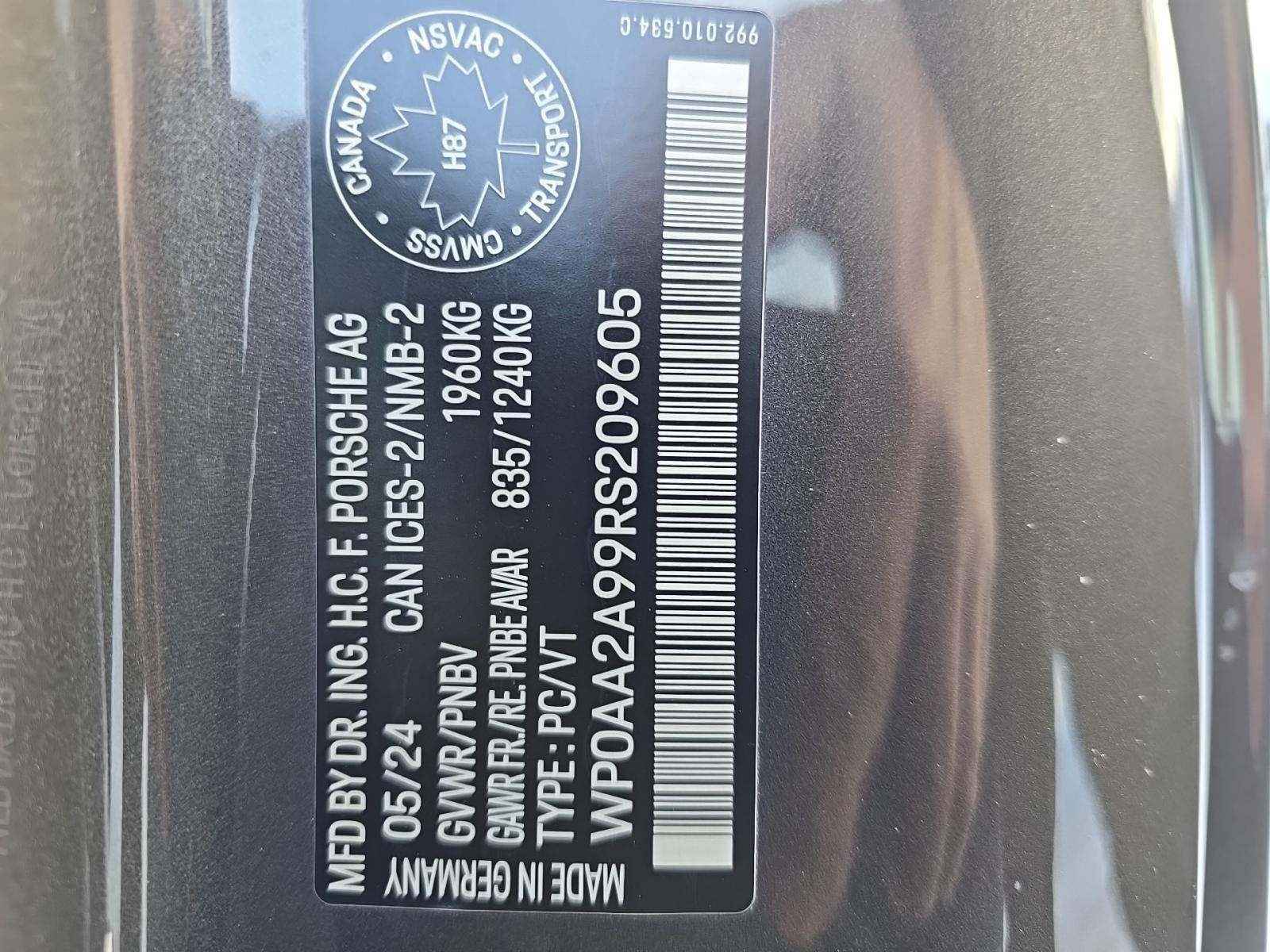 2024 Porsche 911 Carrera RWD