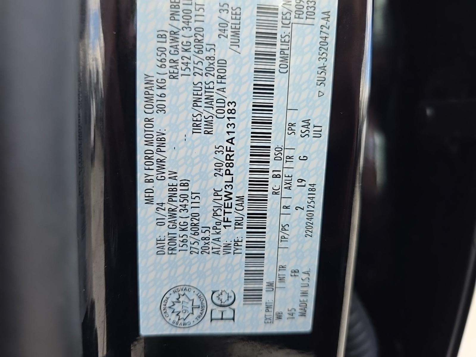 2024 Ford F-150 XLT AWD