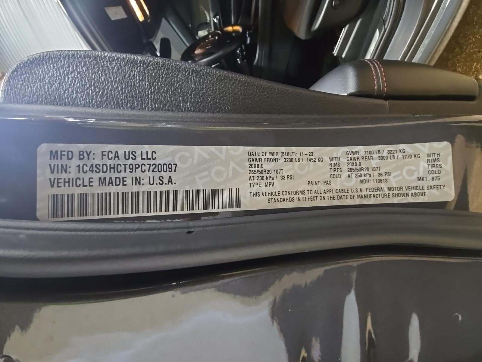 2023 Dodge Durango R/T RWD