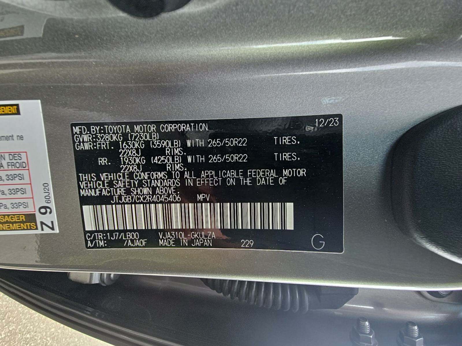 2024 Lexus LX LX 600 Luxury AWD