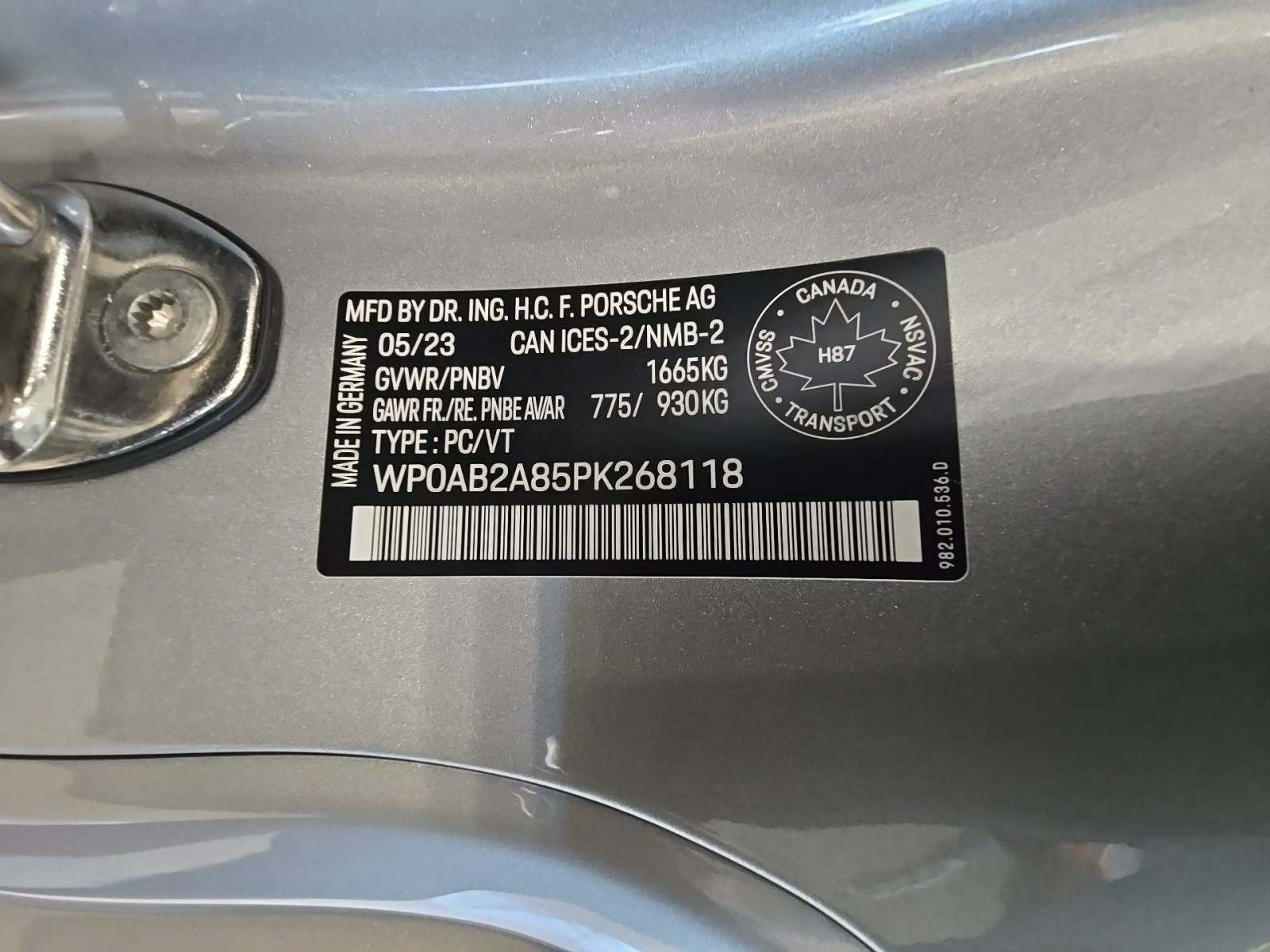 2023 Porsche 718 Cayman S RWD