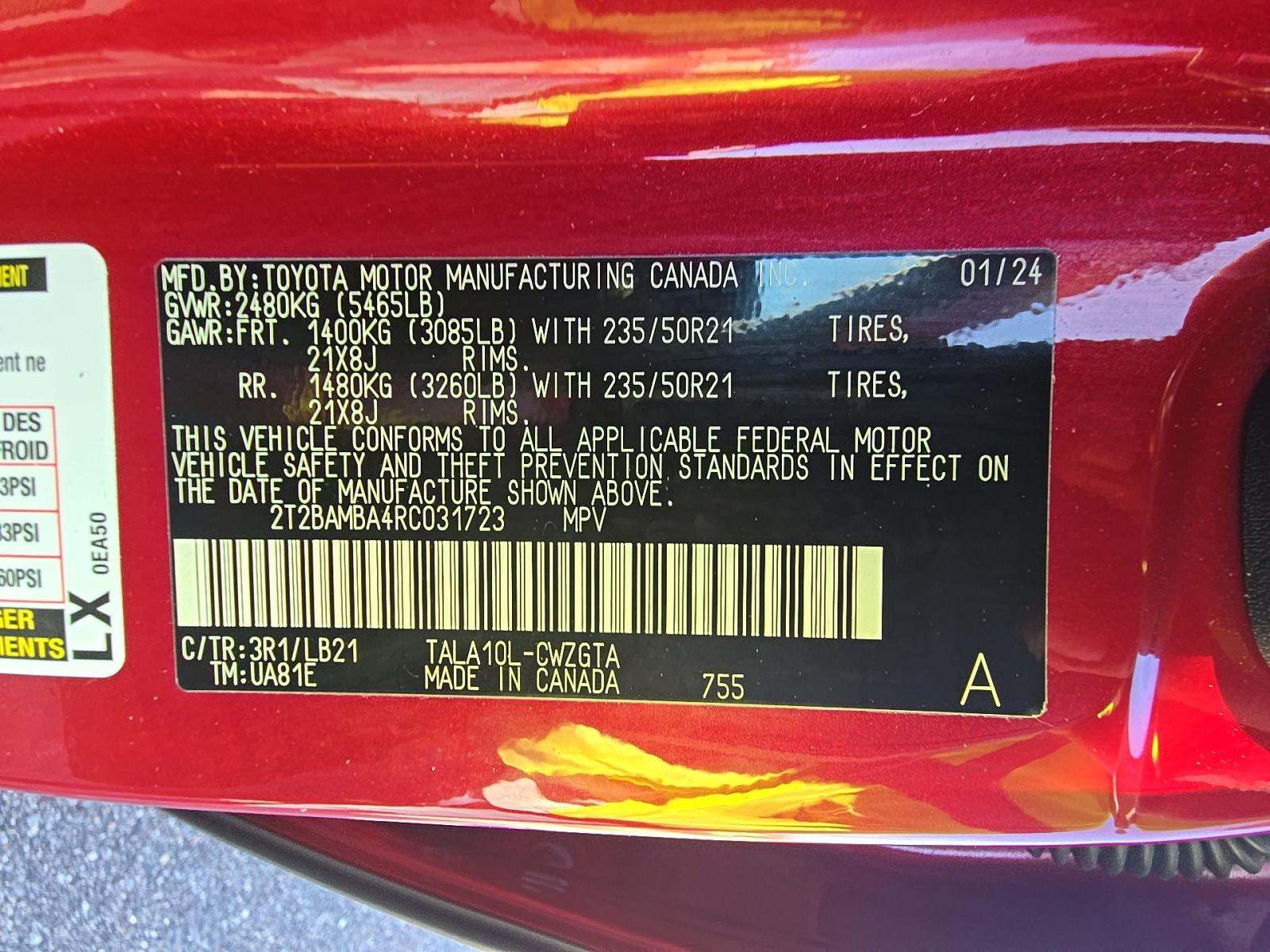 2024 Lexus RX RX 350 Premium Plus FWD