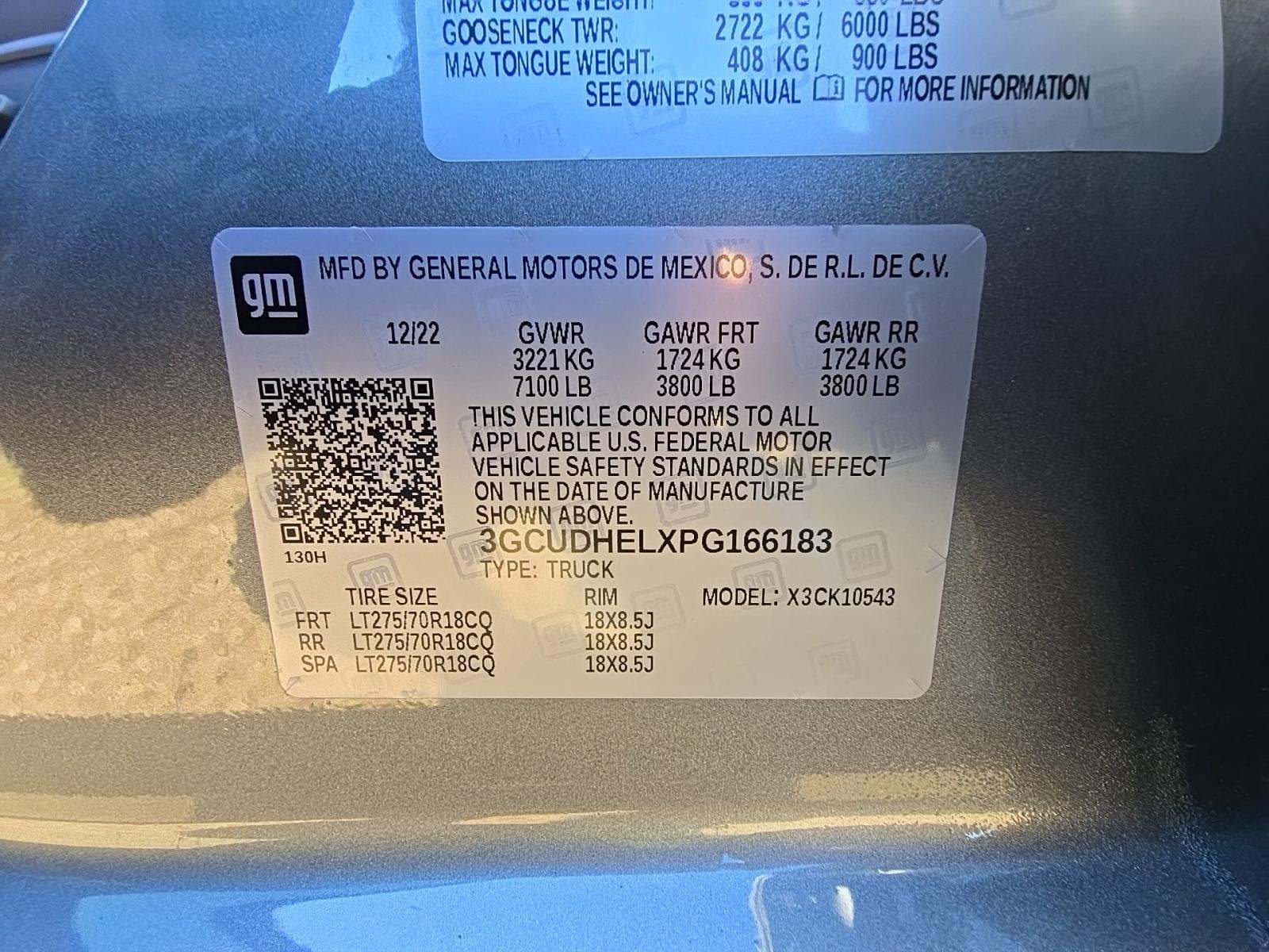 2023 Chevrolet Silverado 1500 ZR2 AWD