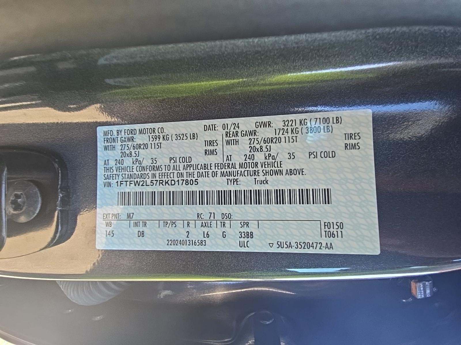 2024 Ford F-150 STX AWD