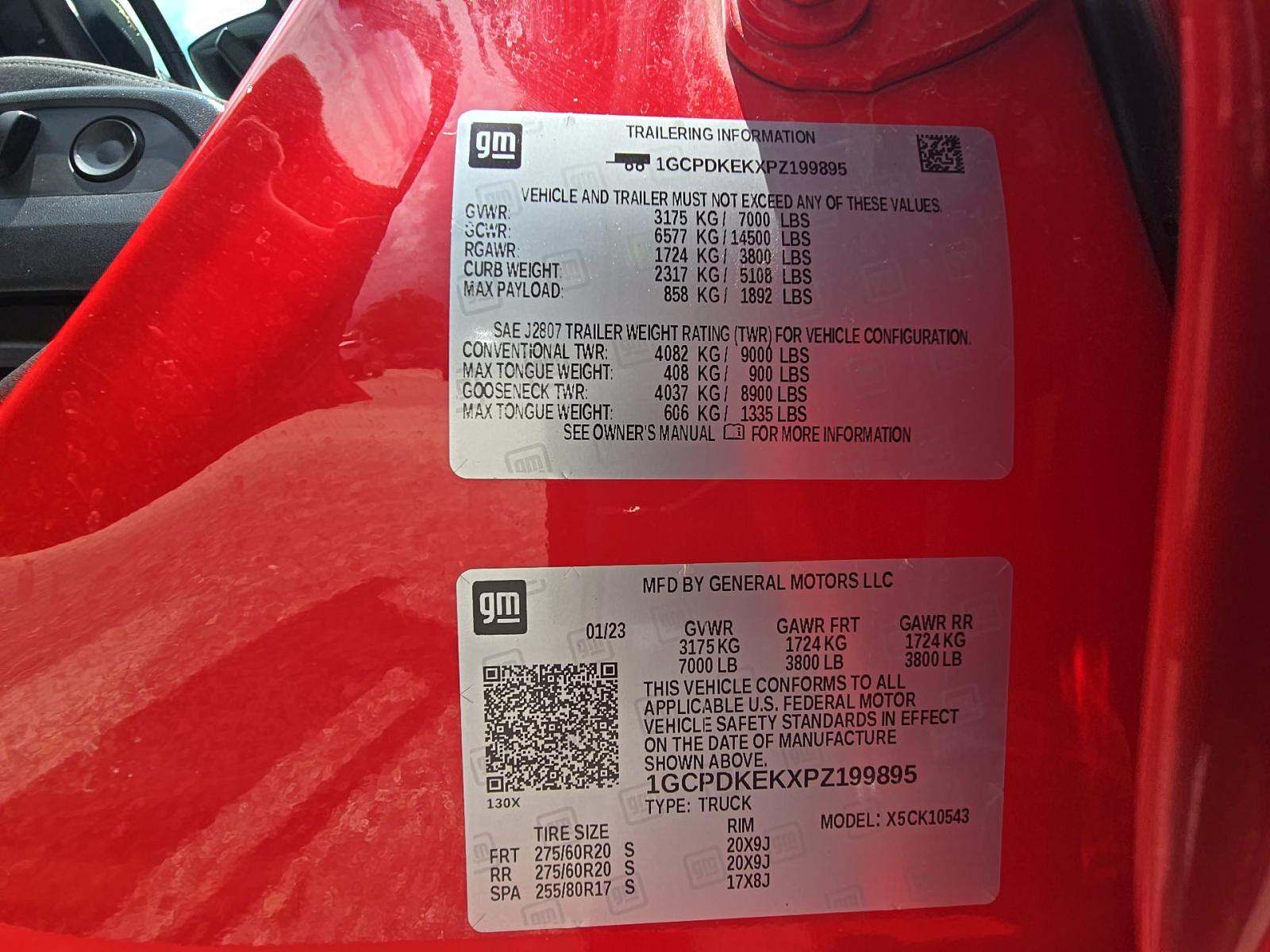 2023 Chevrolet Silverado 1500 LT AWD