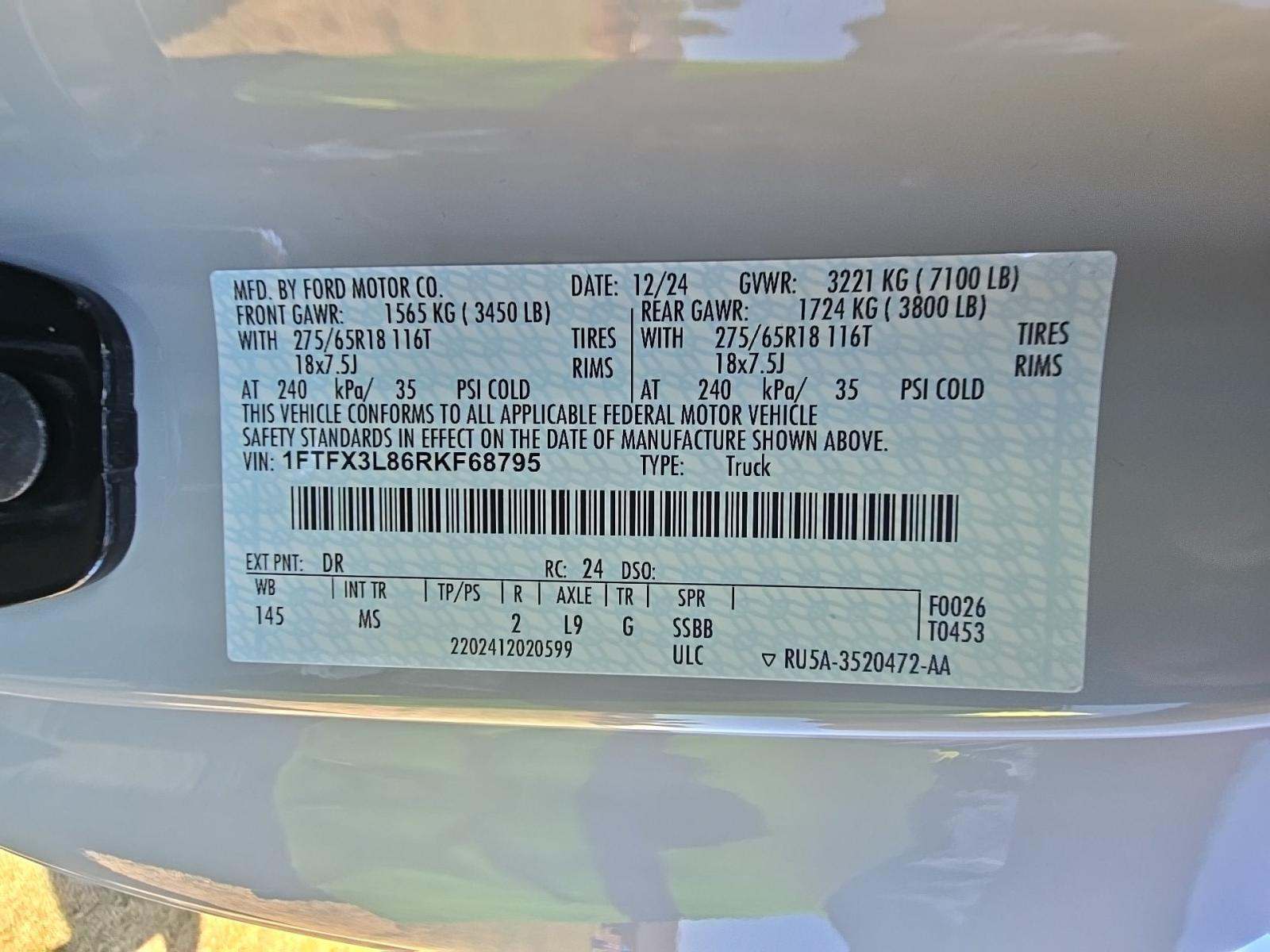 2024 Ford F-150 XLT AWD