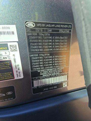 2019 Land Rover Range Rover Sport HSE AWD