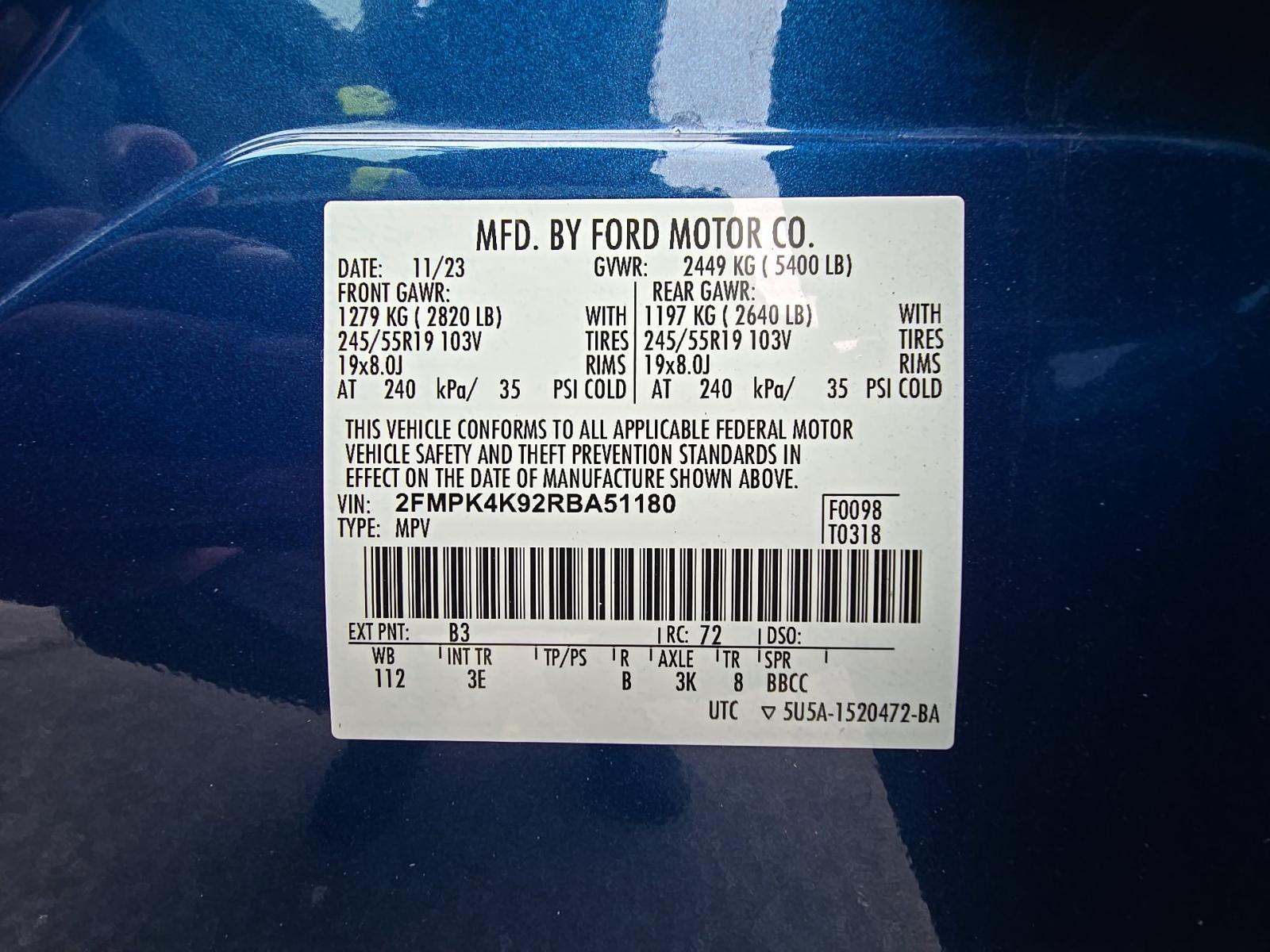 2024 Ford Edge Titanium AWD