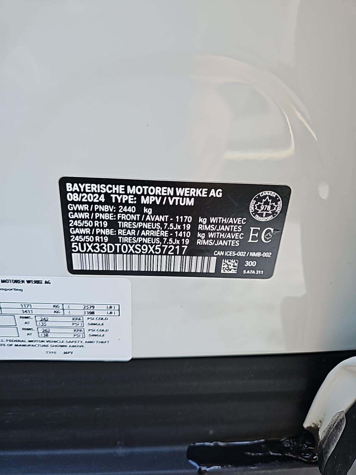 2025 BMW X4 xDrive30i AWD