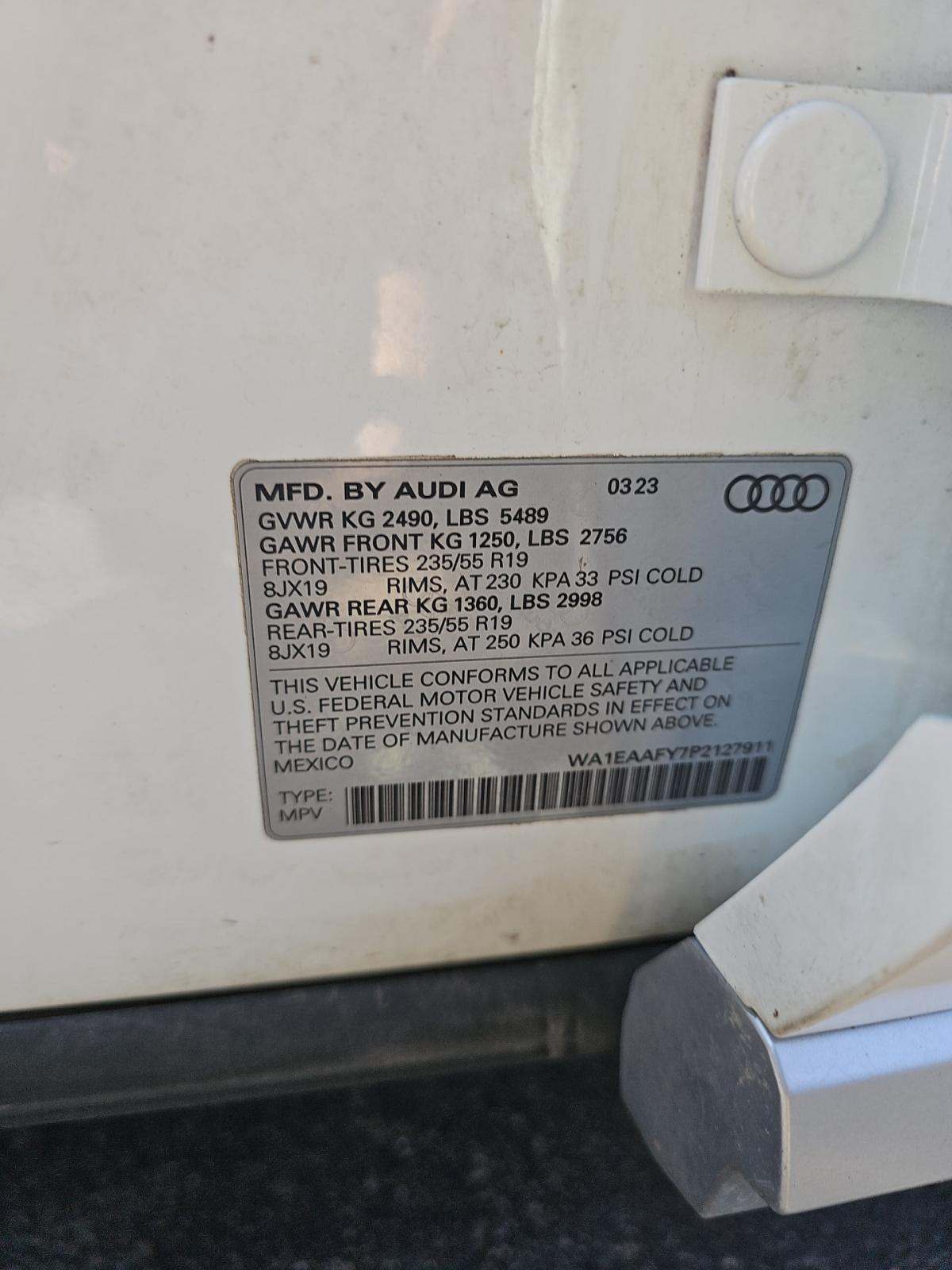 2023 Audi Q5 S line Premium Plus AWD