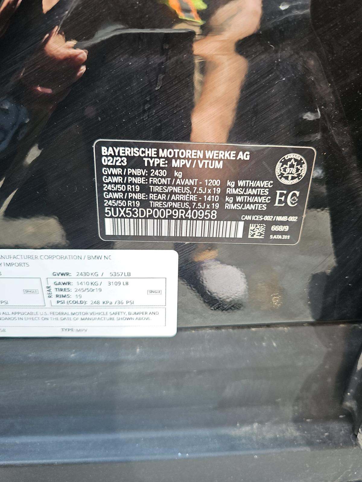 2023 BMW X3 xDrive30i AWD