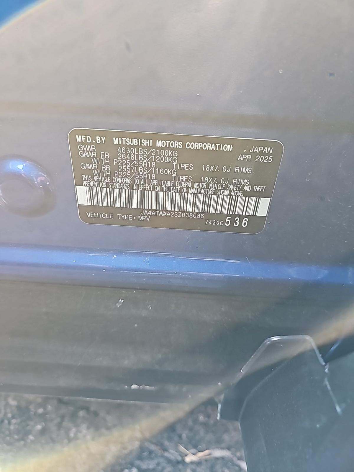 2025 Mitsubishi Eclipse Cross Black Edition AWD