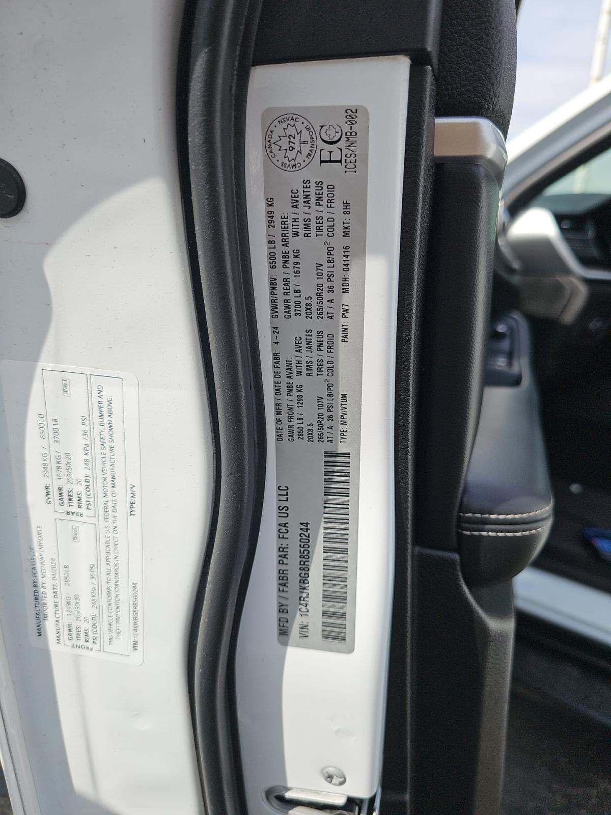 2024 Jeep Grand Cherokee L Limited AWD