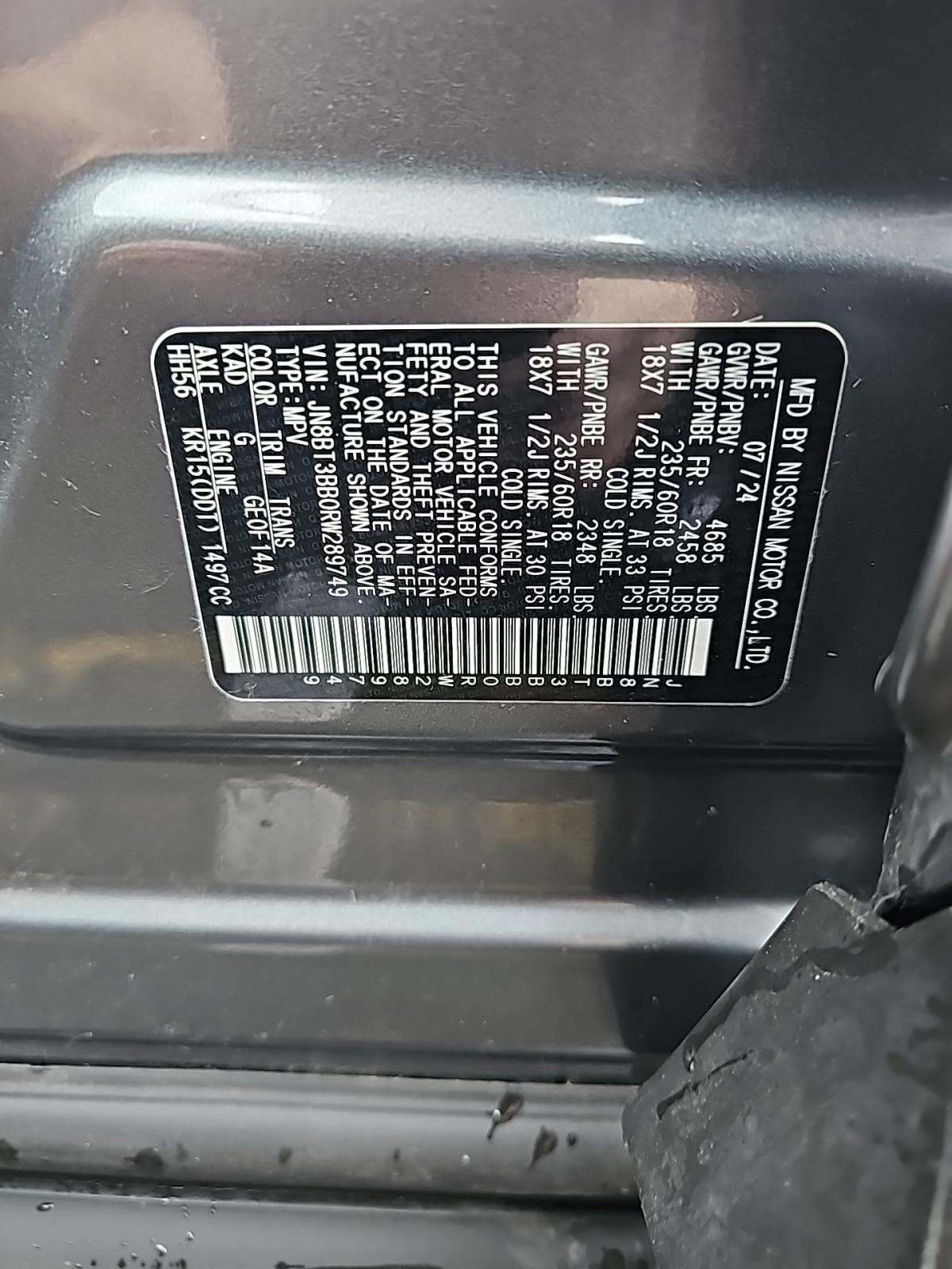 2024 Nissan Rogue SV AWD