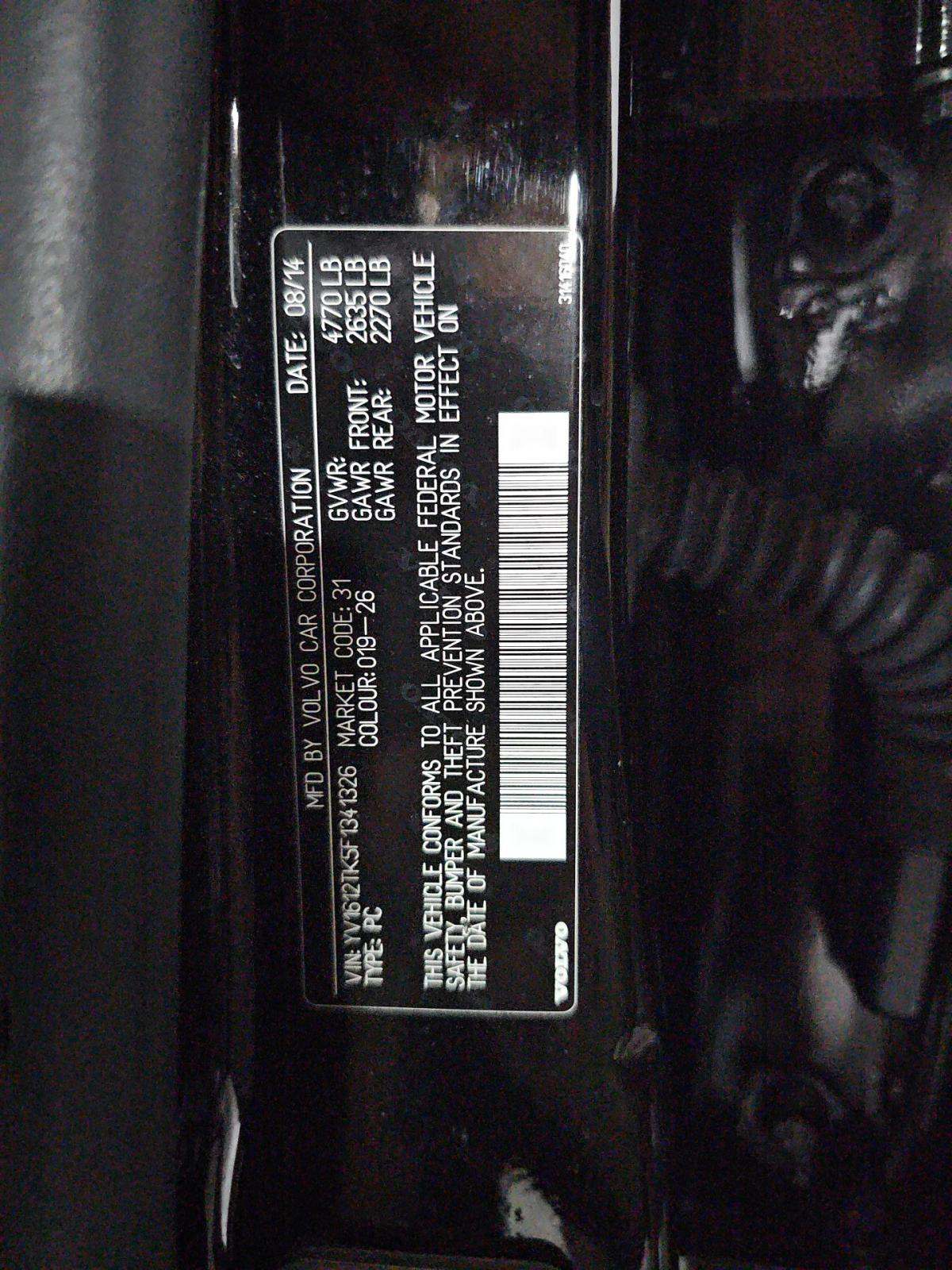 2015 Volvo S60 T5 Premier AWD