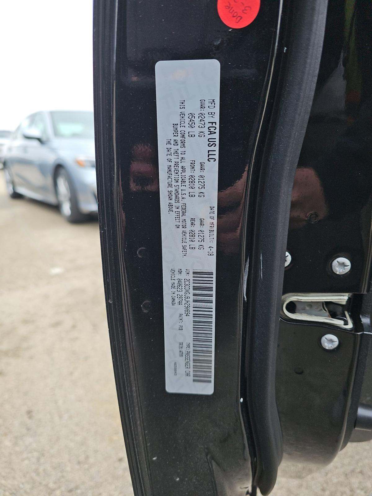 2018 Dodge Charger R/T Scat Pack RWD