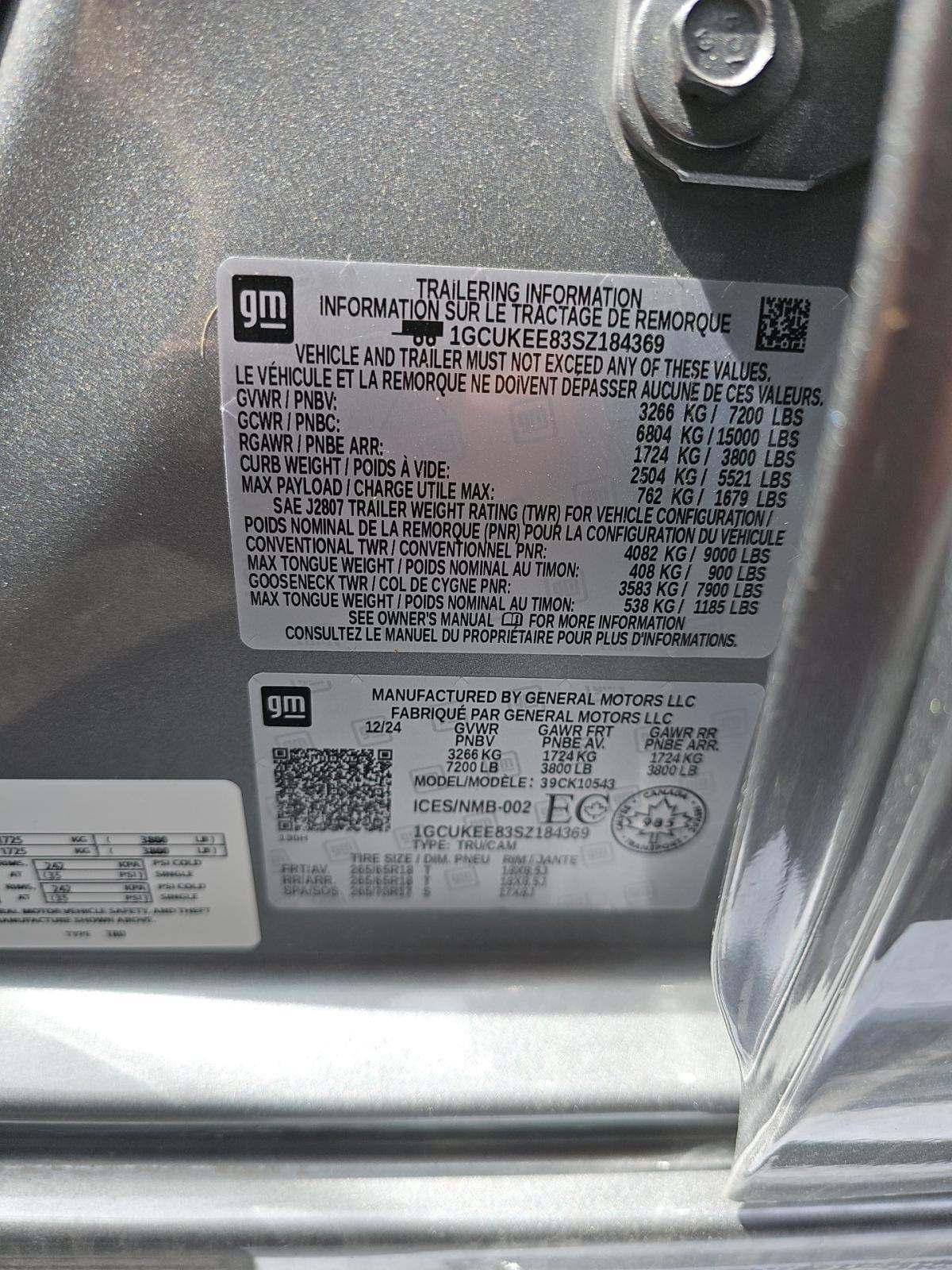 2025 Chevrolet Silverado 1500 RST AWD
