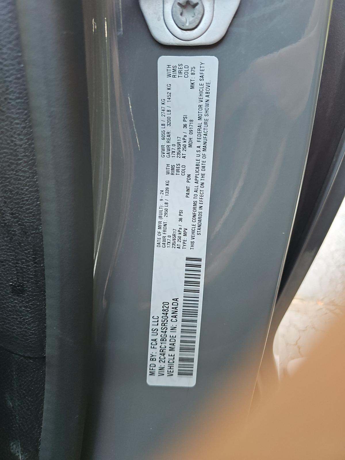 2025 Chrysler Pacifica Select FWD