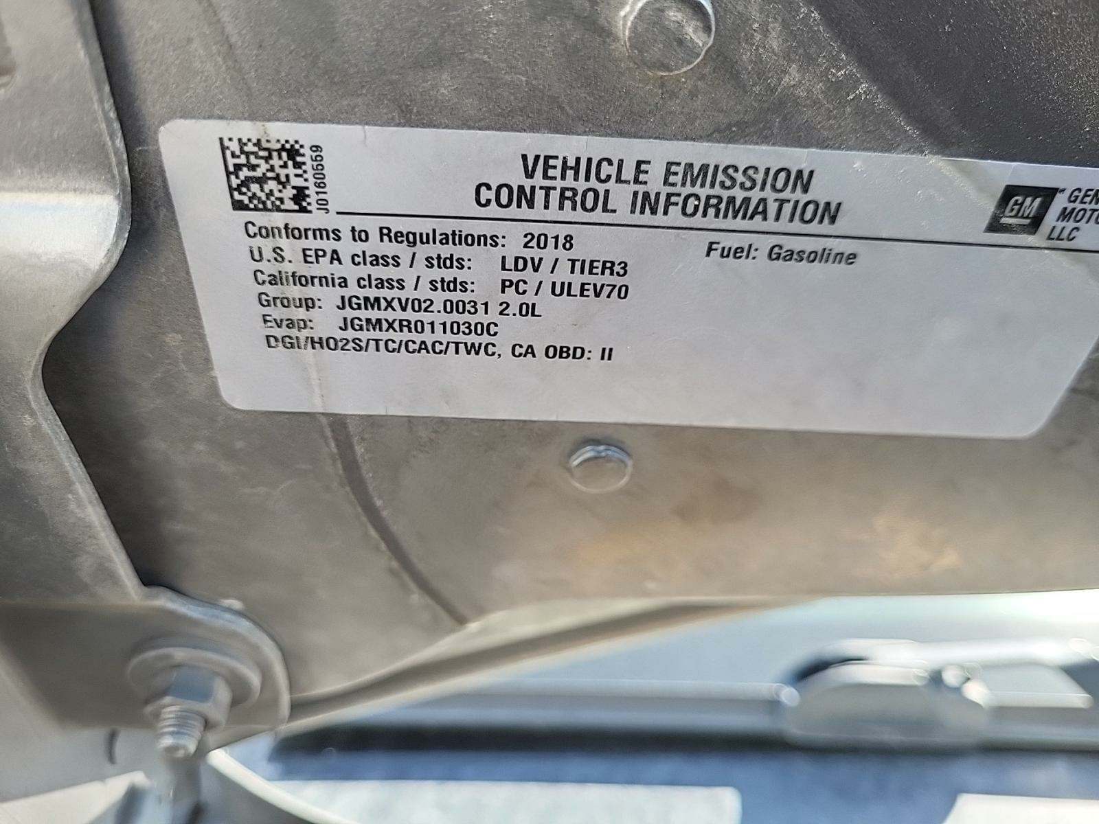 2018 Cadillac ATS Base RWD