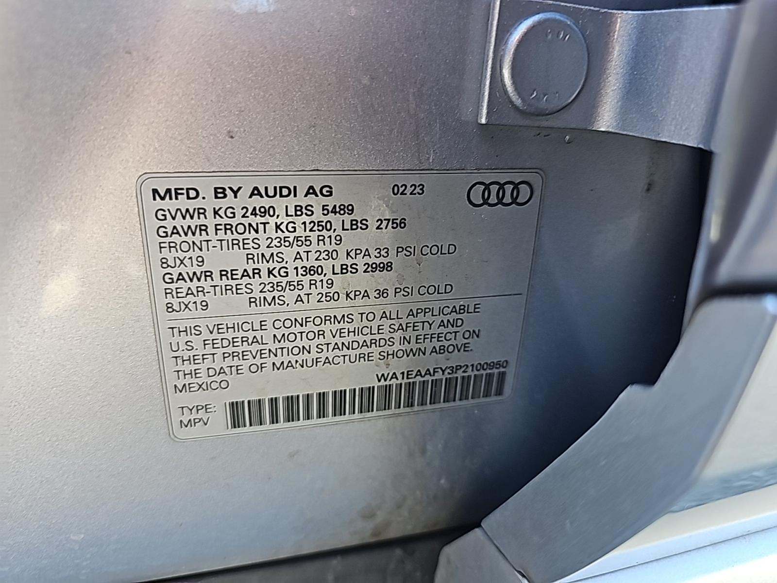 2023 Audi Q5 S line Premium Plus AWD