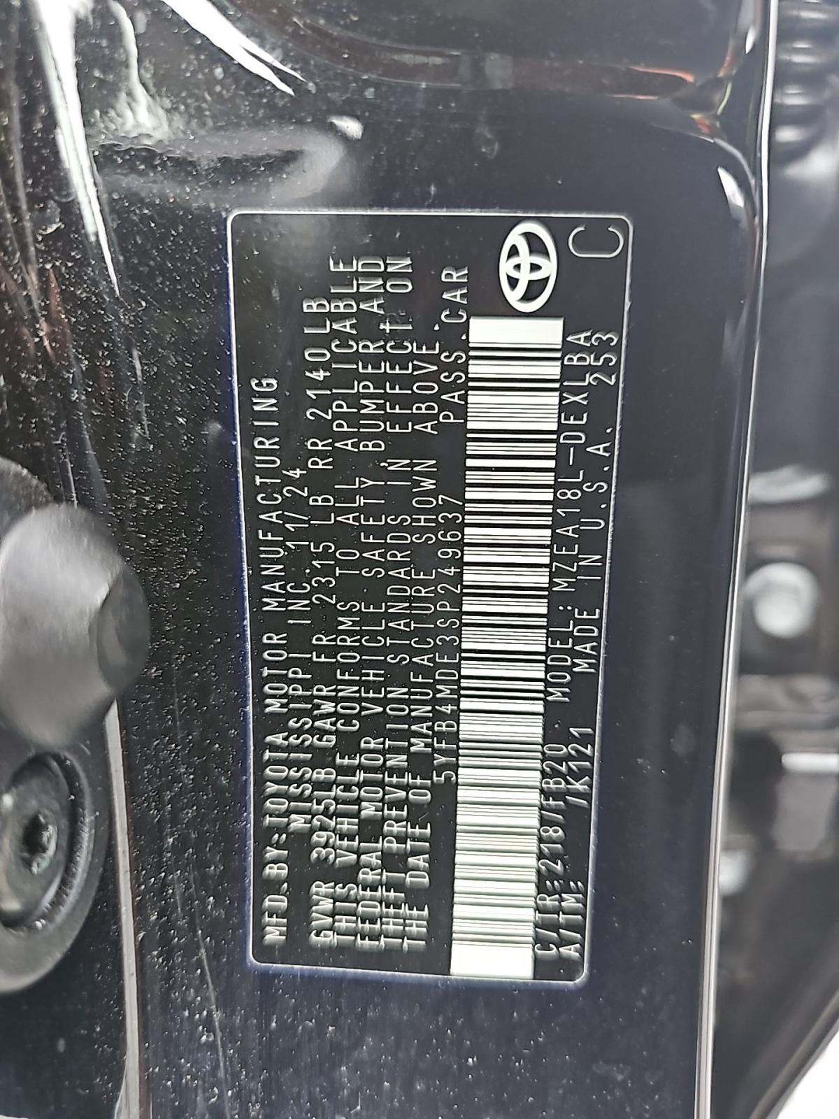 2025 Toyota Corolla LE FWD