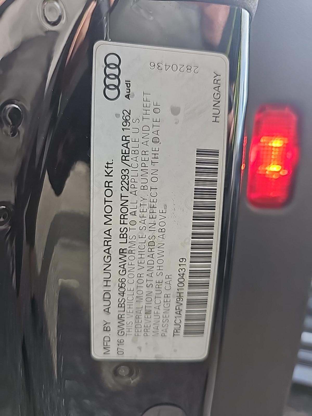 2017 Audi TTS Base AWD