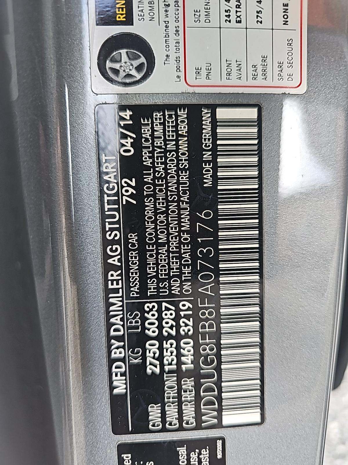 2015 Mercedes-Benz S-Class S 550 AWD