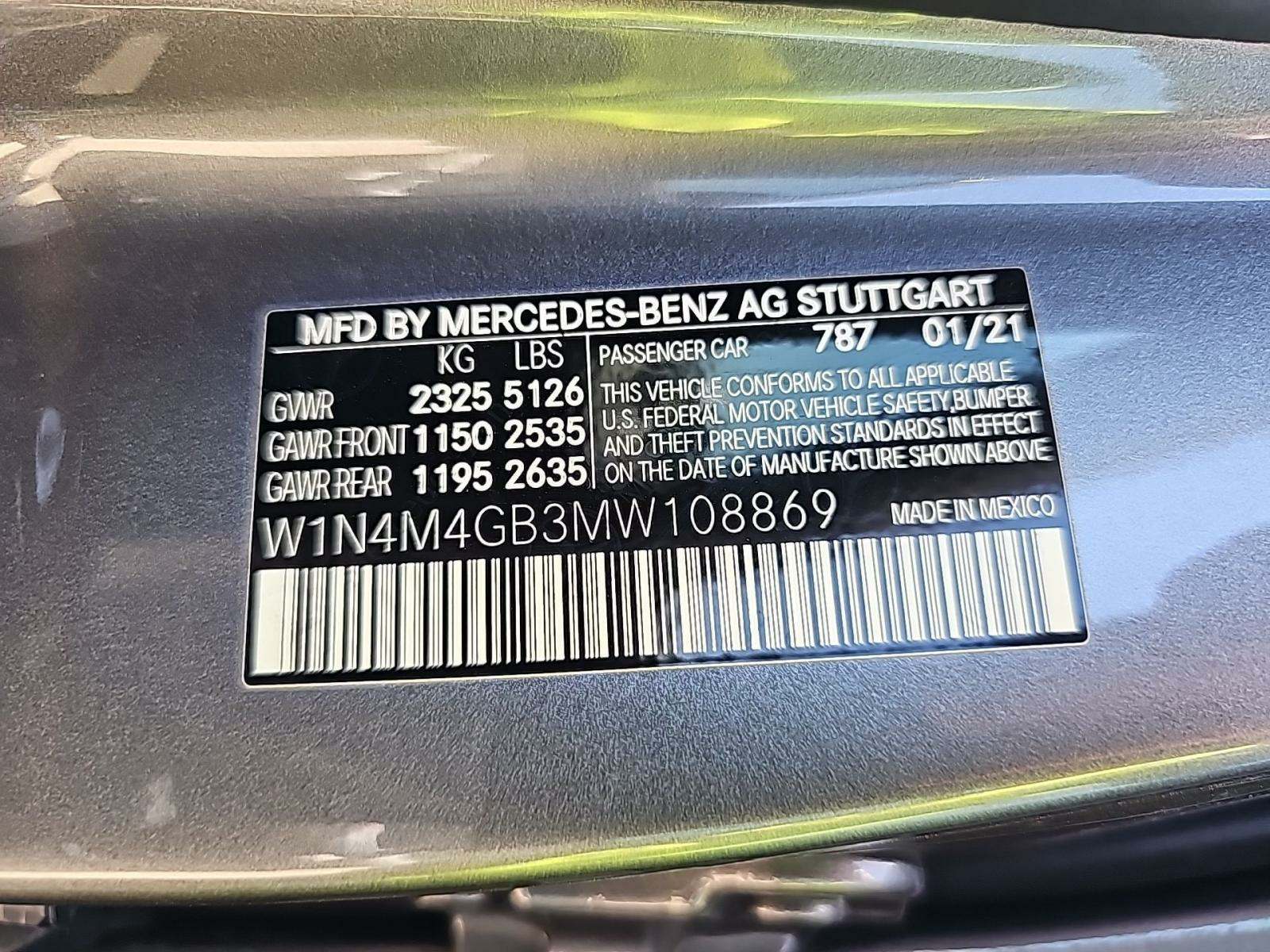 2021 Mercedes-Benz GLB GLB 250 FWD