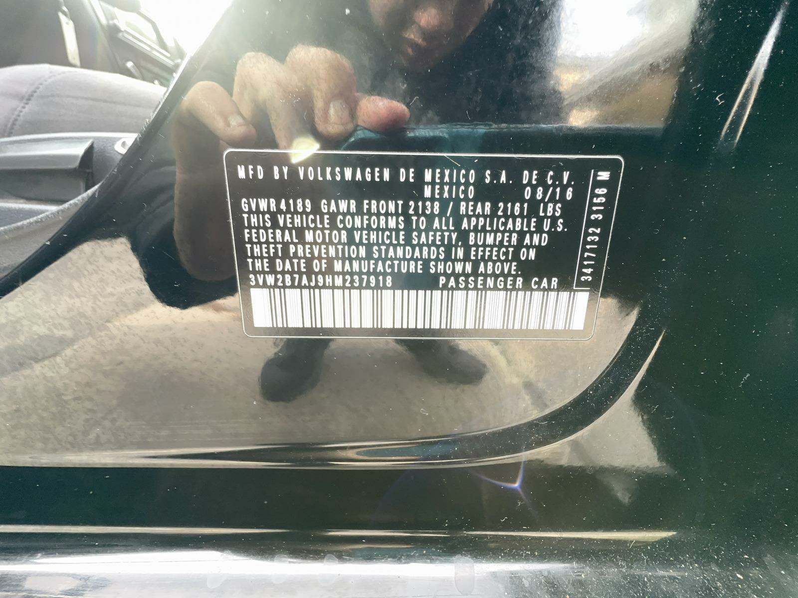 2017 Volkswagen Jetta 1.4T S FWD