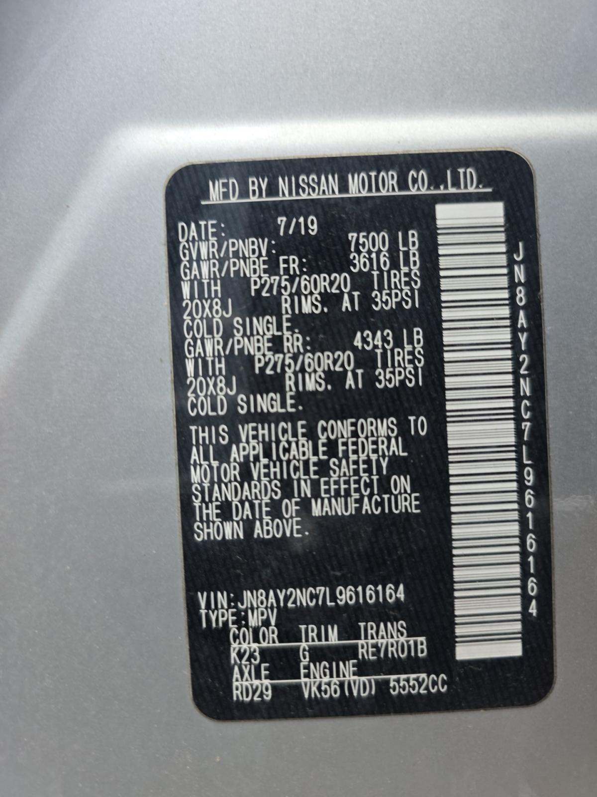 NISSAN ARMADA - 5