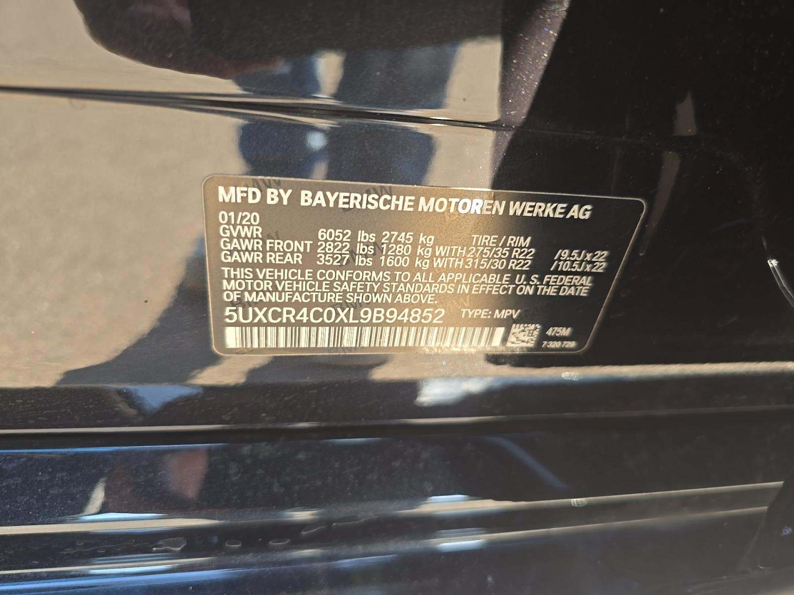 2020 BMW X5 sDrive40i RWD