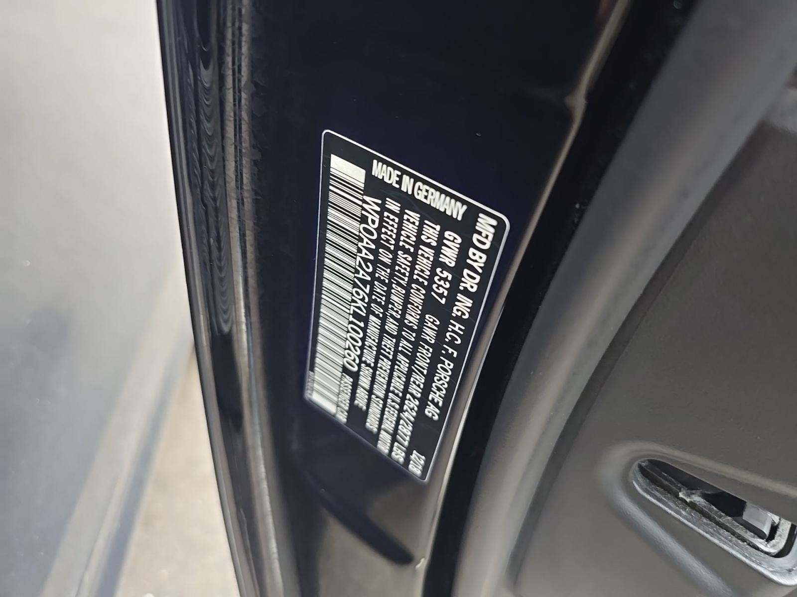 2019 Porsche Panamera 4 AWD