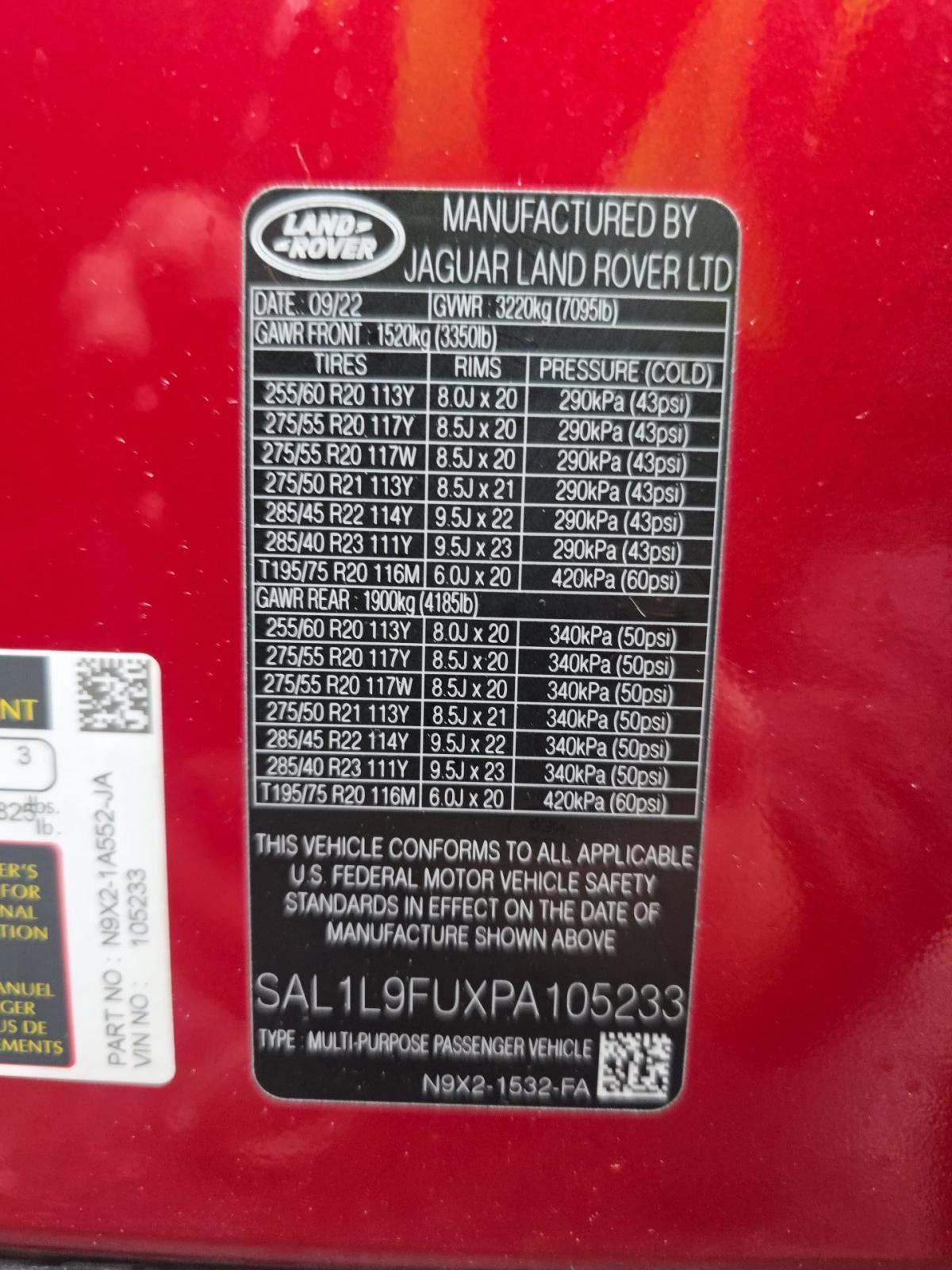 2023 Land Rover Range Rover Sport SE Dynamic AWD