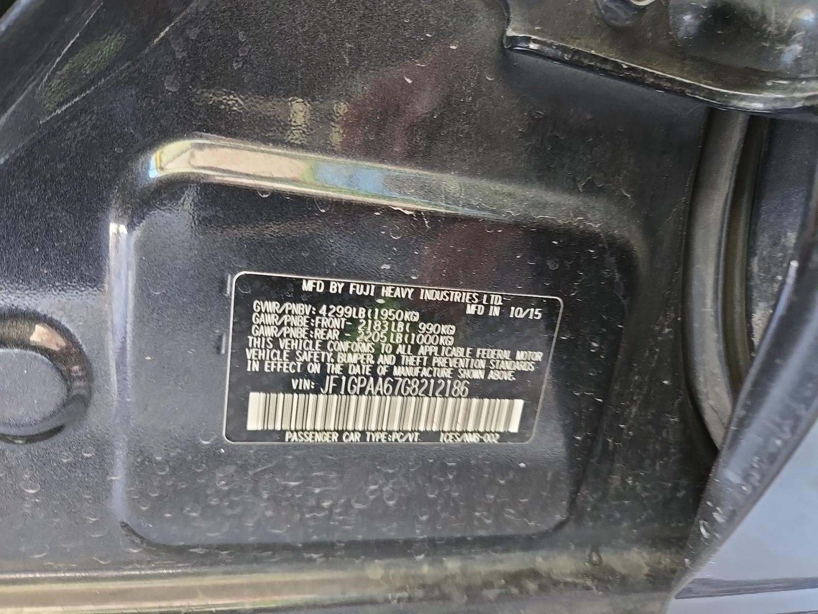 2016 Subaru Impreza 2.0i AWD