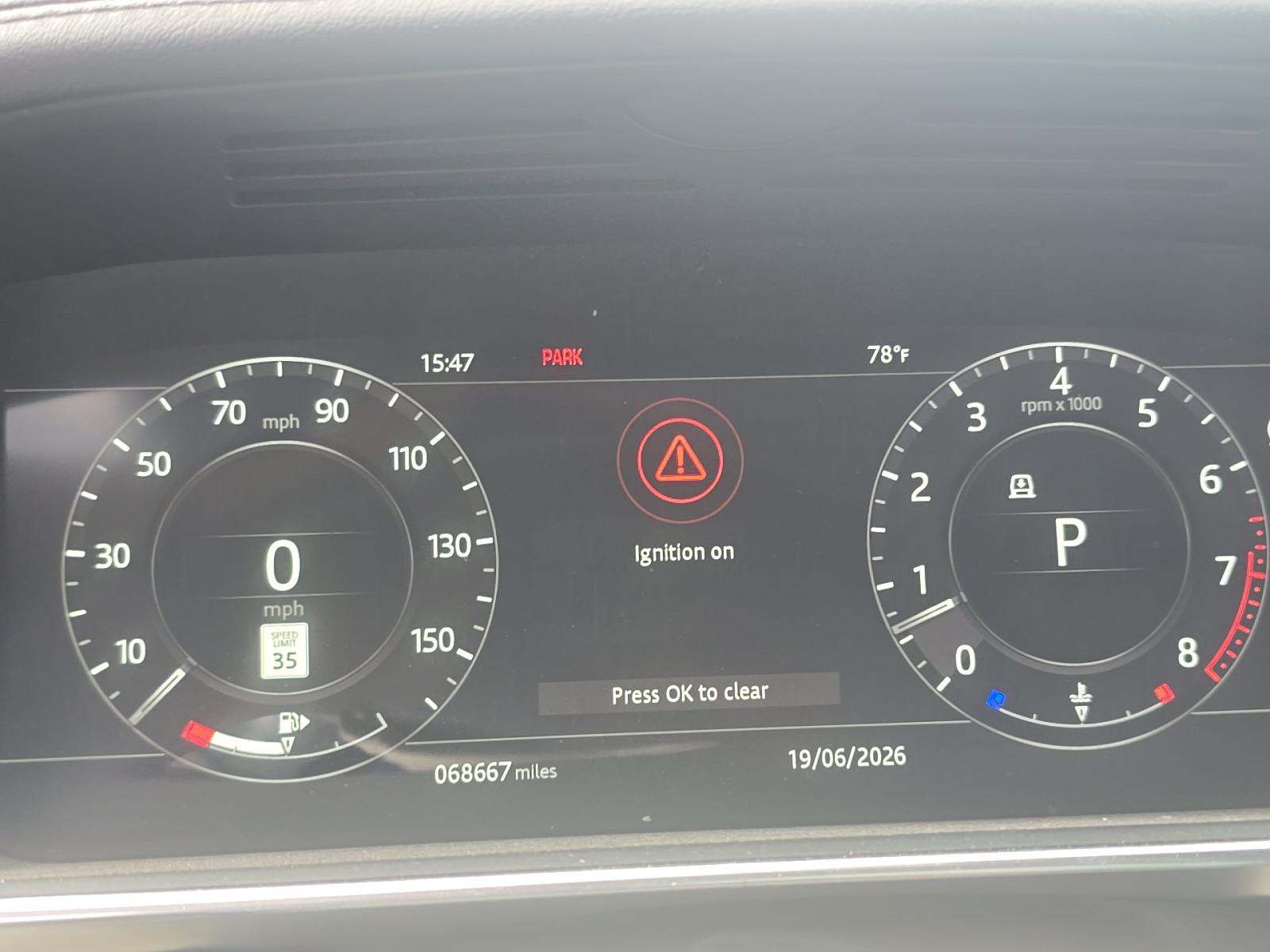2019 Land Rover Range Rover HSE AWD