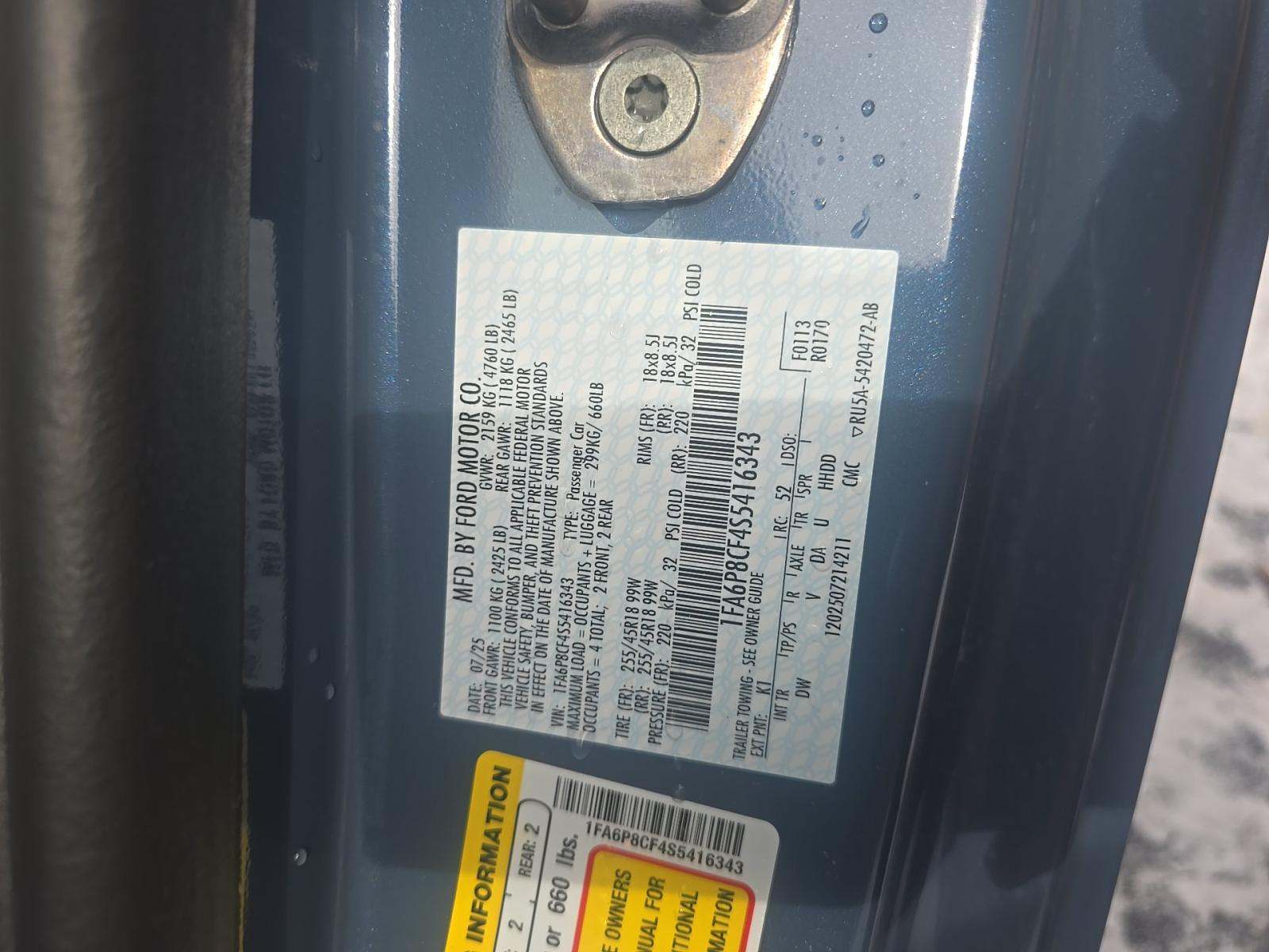 2025 Ford Mustang GT RWD