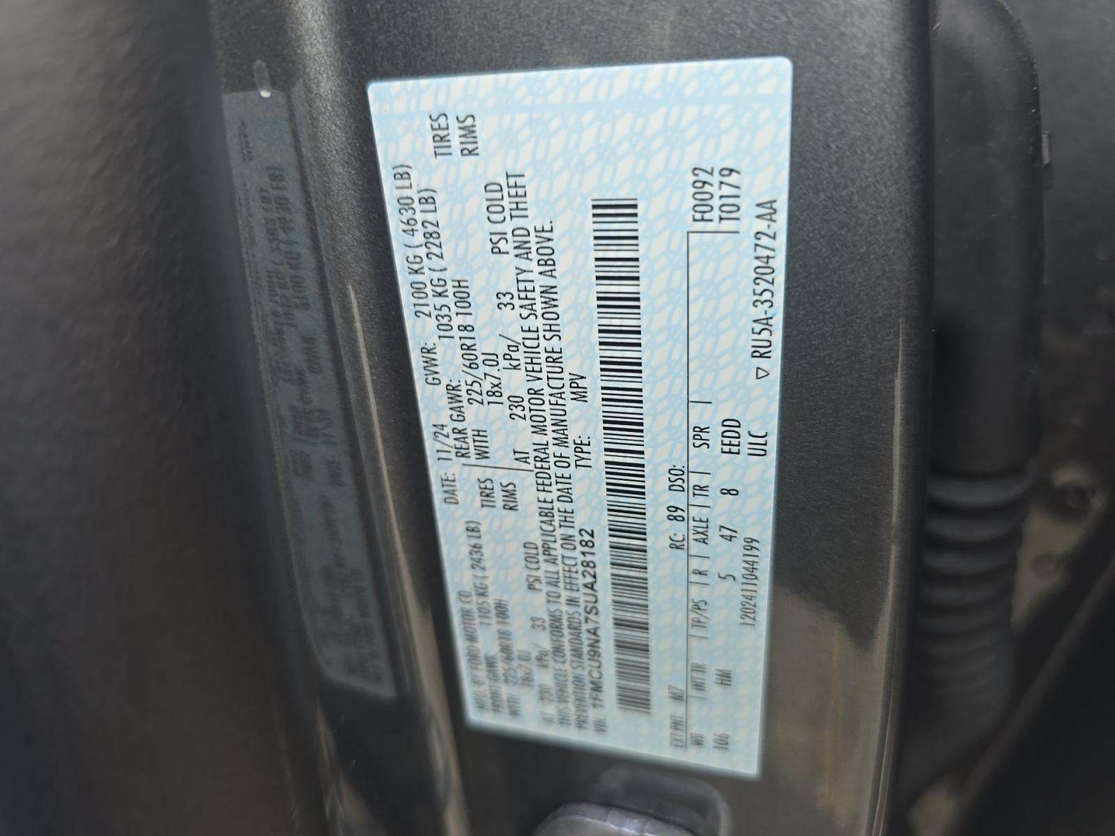 2025 Ford Escape ST-Line Select AWD