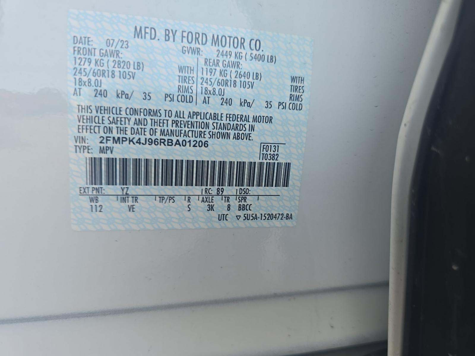 2024 Ford Edge SEL AWD