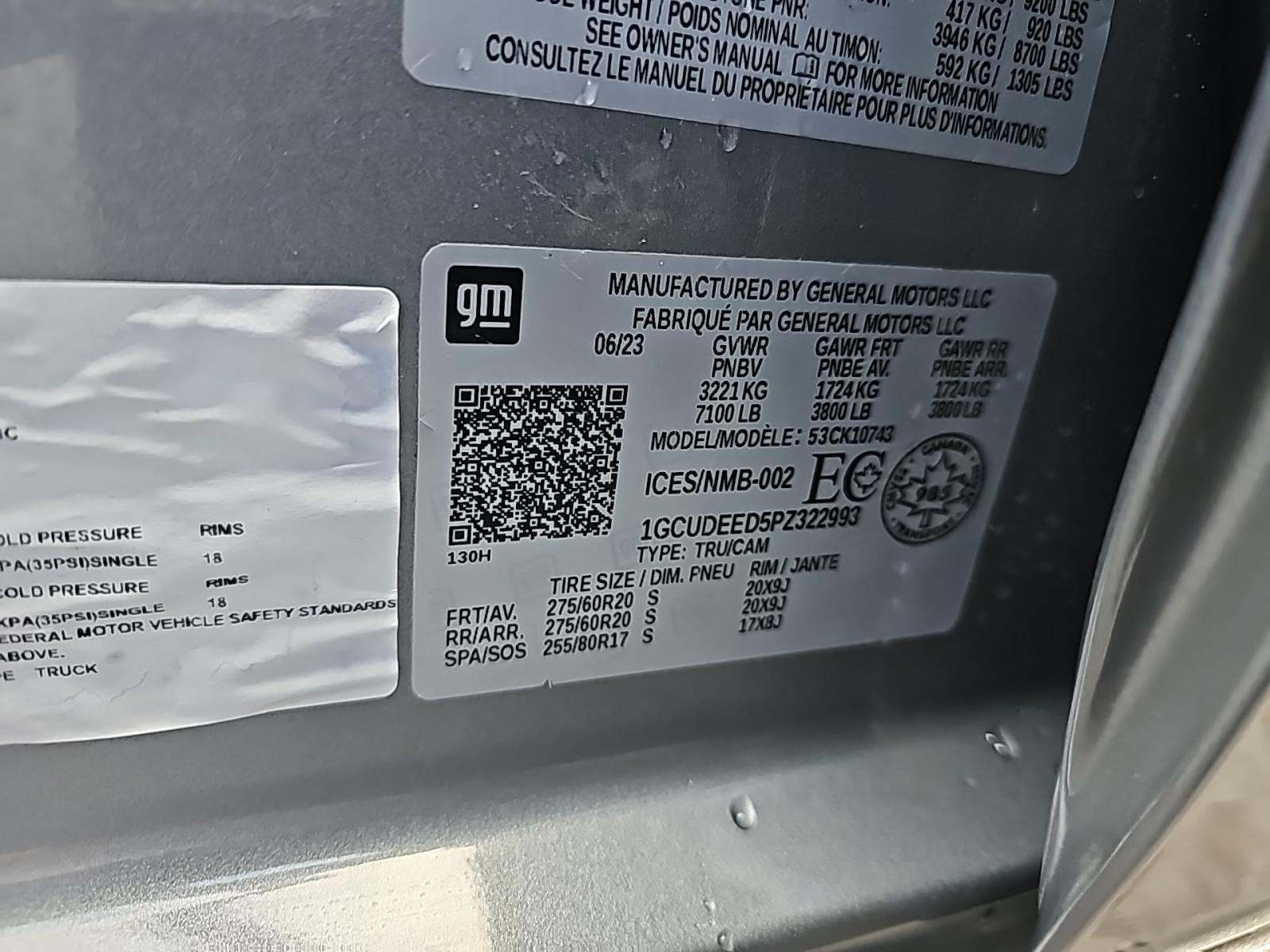 2023 Chevrolet Silverado 1500 RST AWD