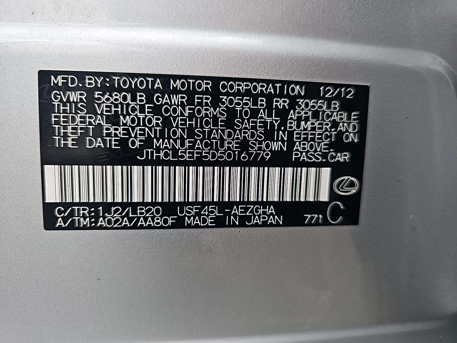 2013 Lexus LS LS 460 AWD