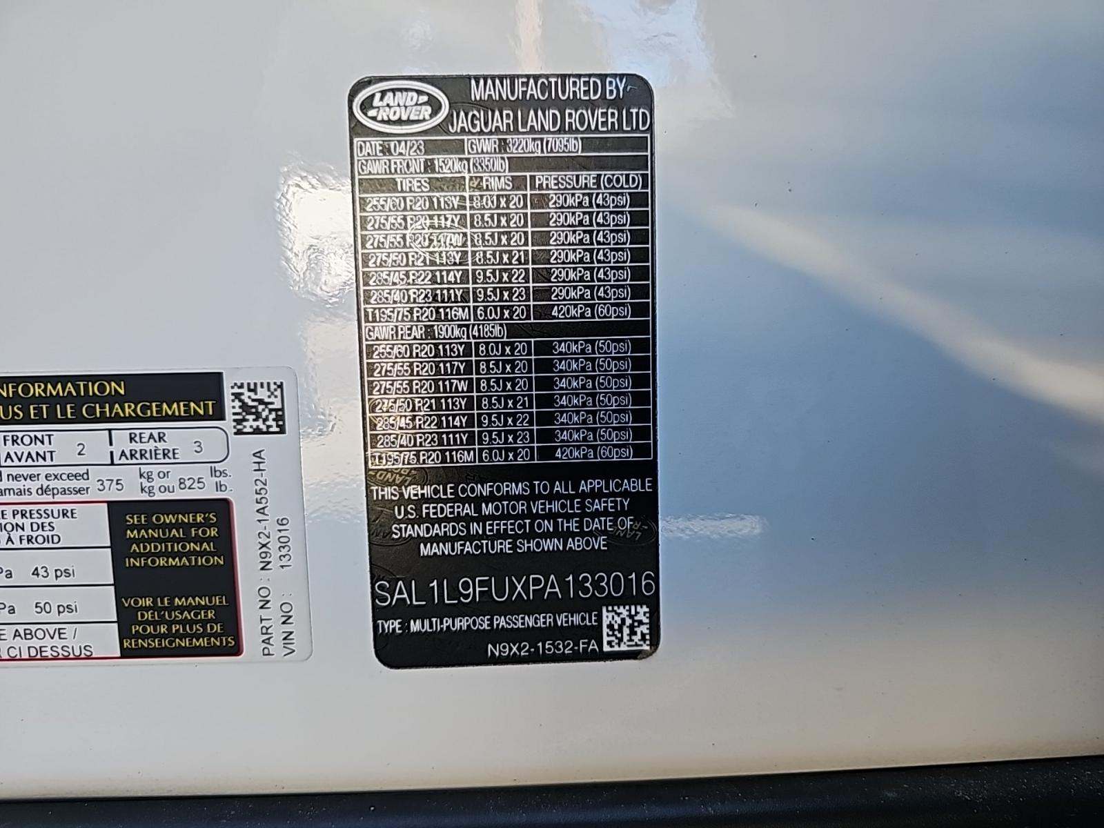 2023 Land Rover Range Rover Sport SE Dynamic AWD