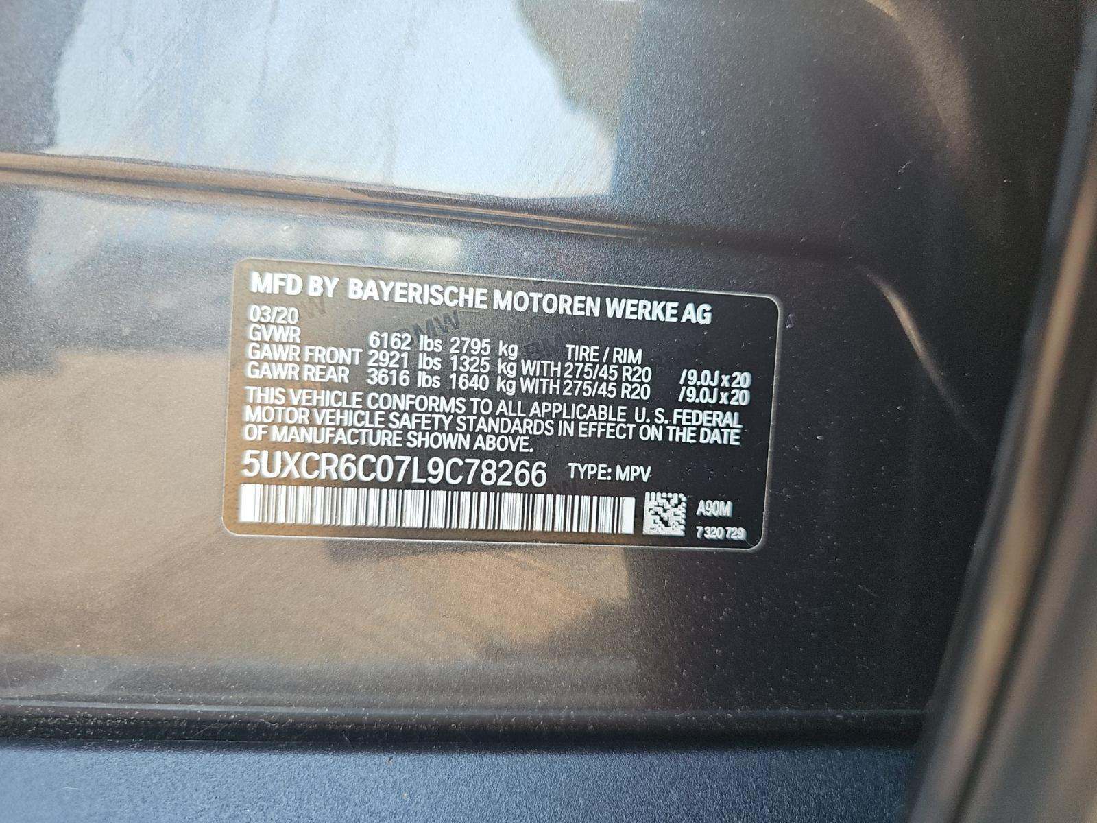 2020 BMW X5 xDrive40i AWD