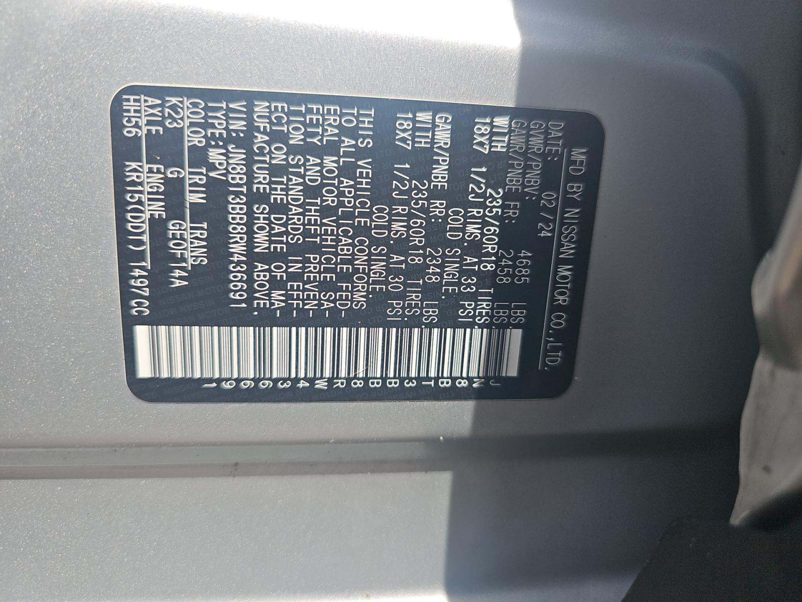 2024 Nissan Rogue SV AWD