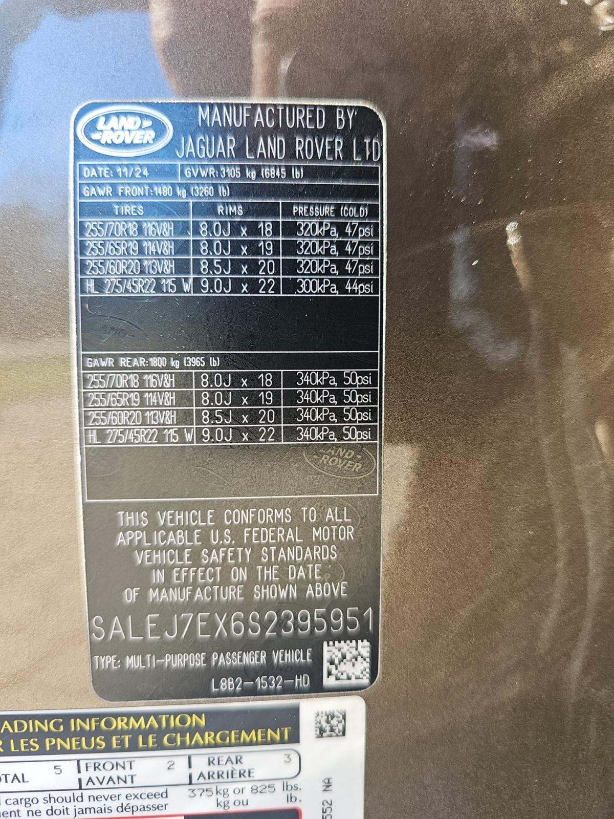 2025 Land Rover Defender 110 S AWD