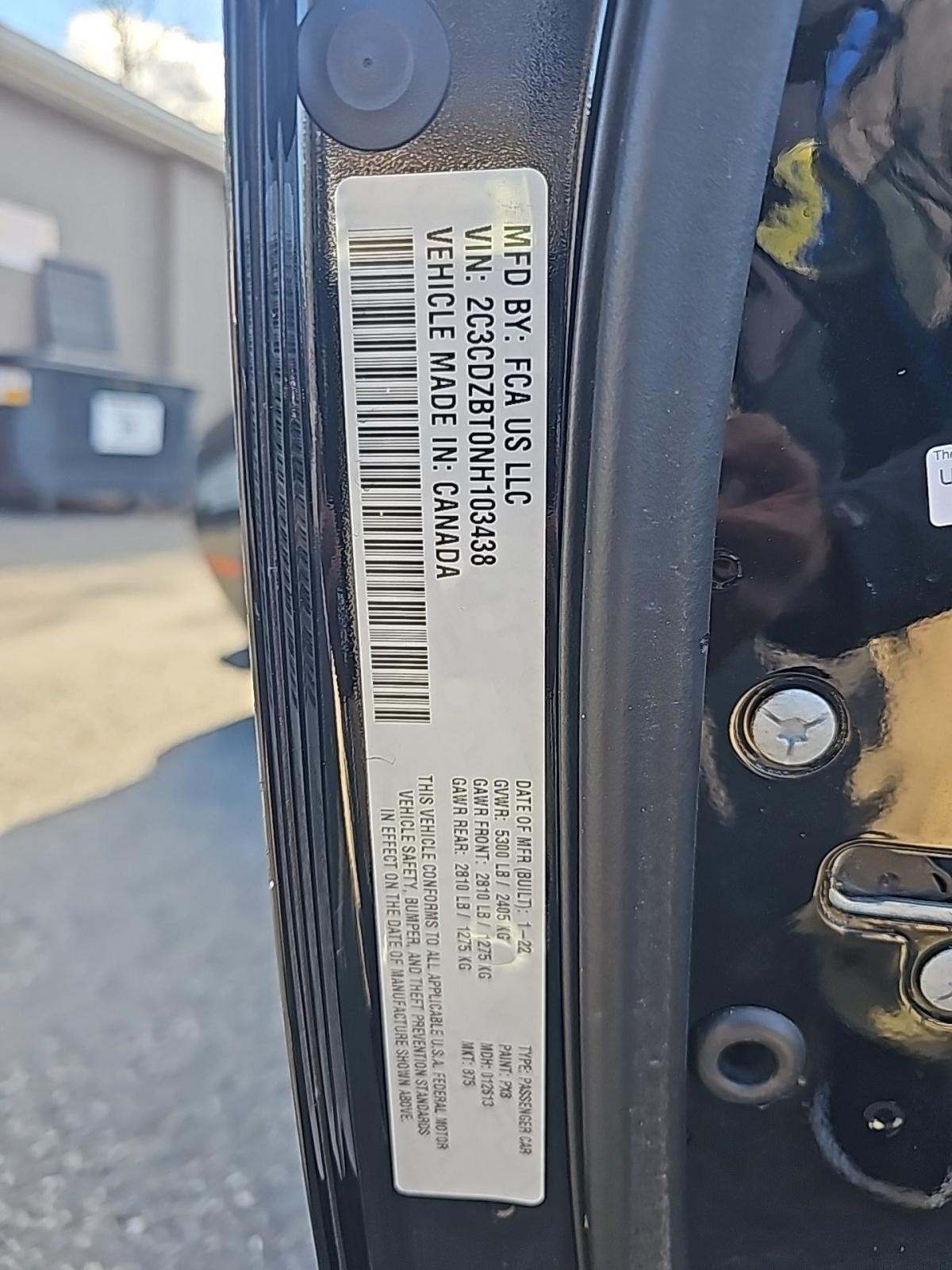 2022 Dodge Challenger R/T RWD